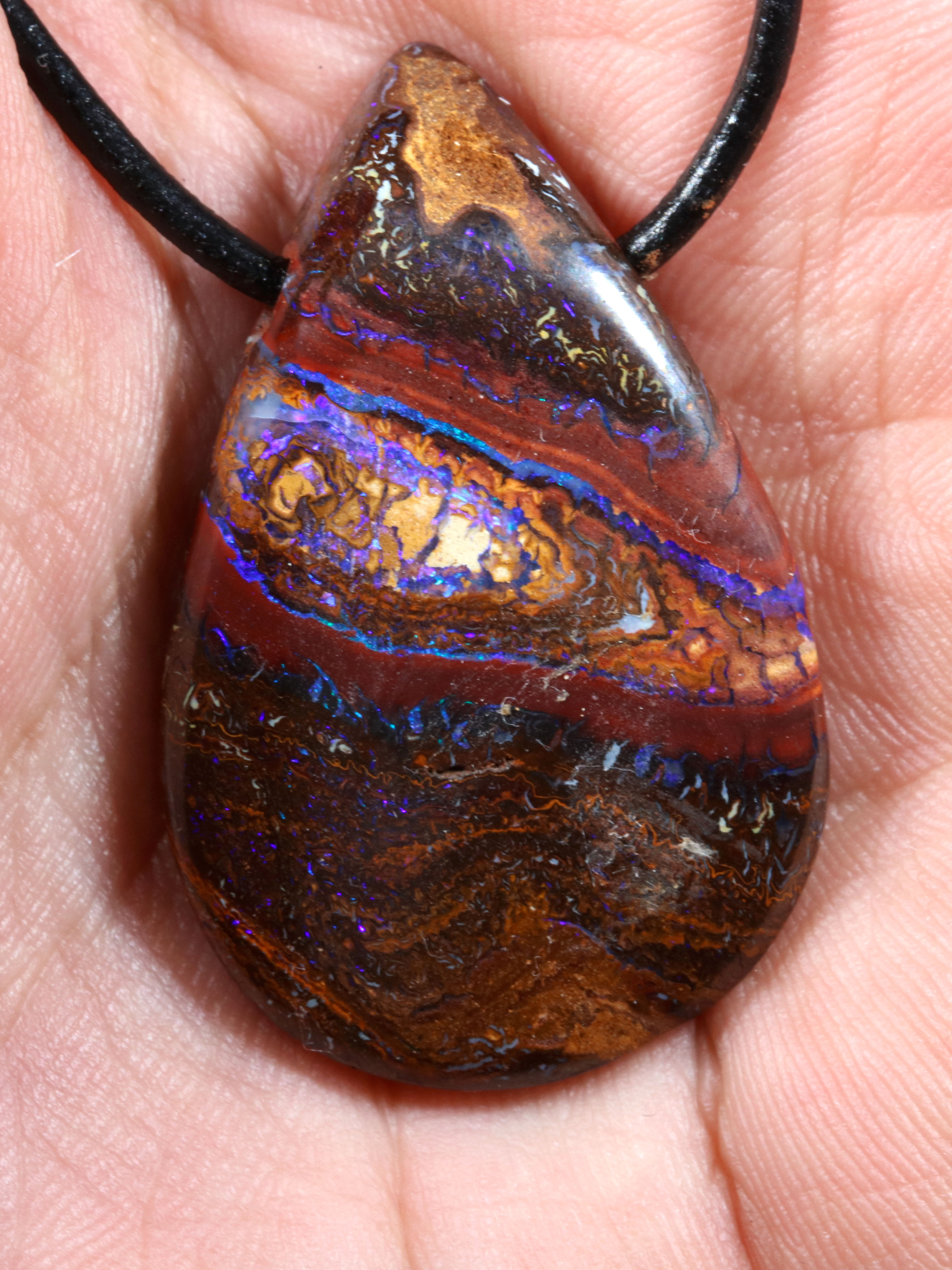 Boulder Opal Anhänger 