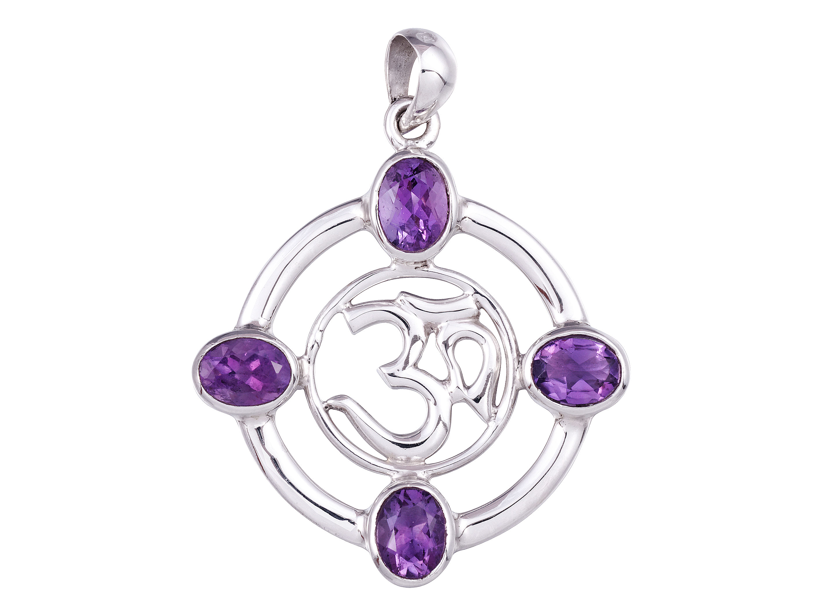 s0045984630f207e5 OM Anhänger - Amethyst