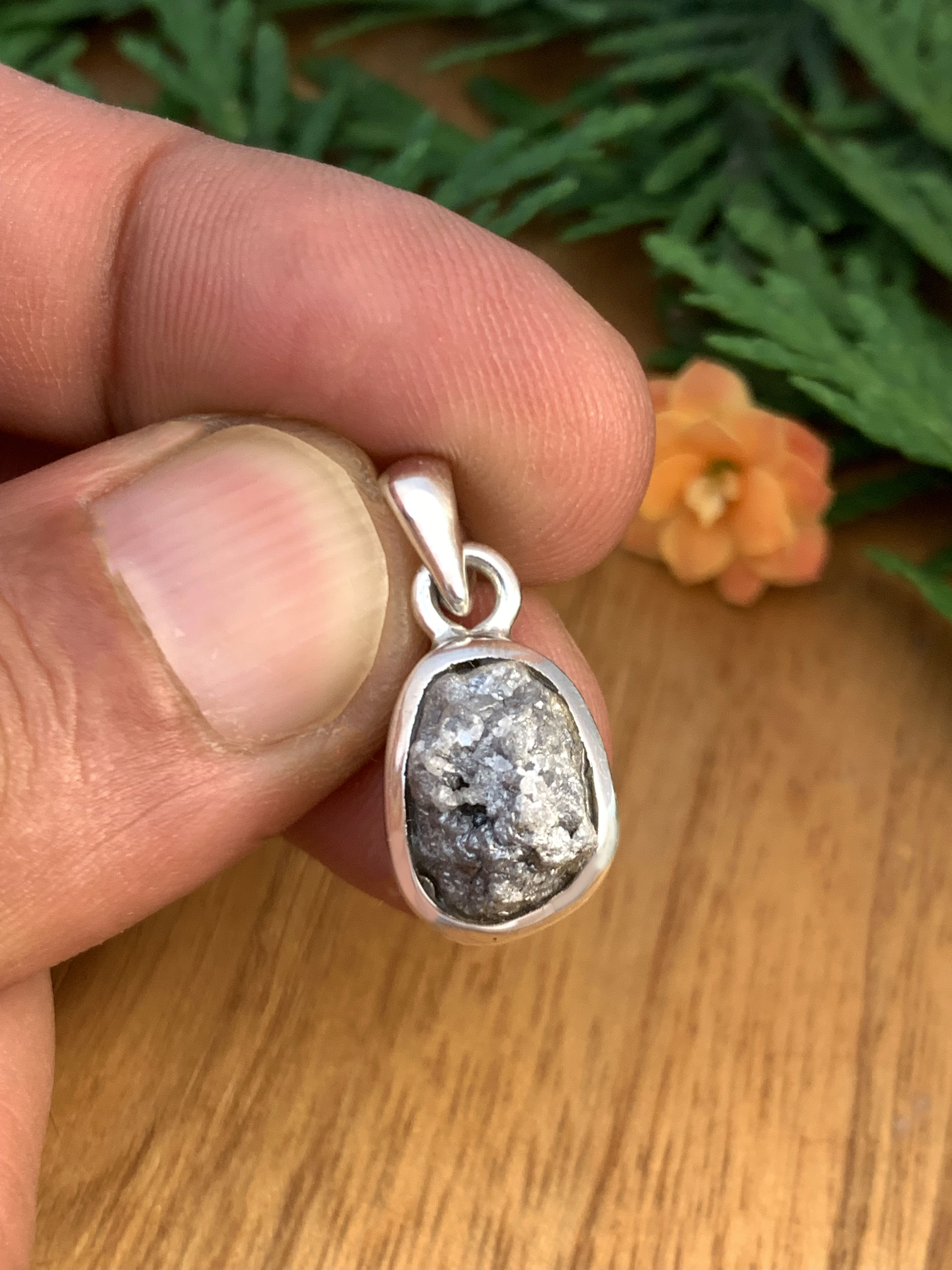 Rohdiamant Anhänger