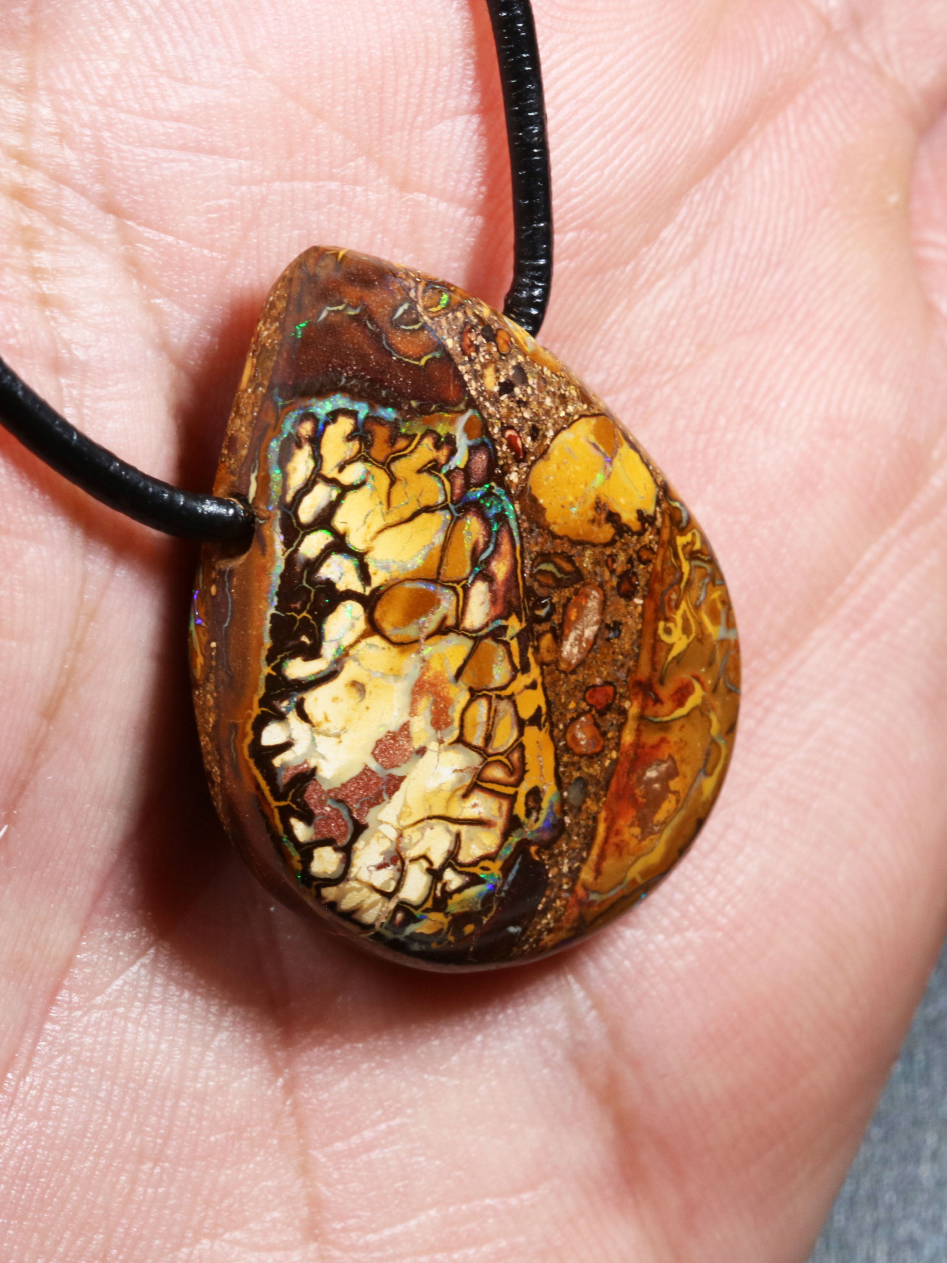 Boulder Opal Anhänger 