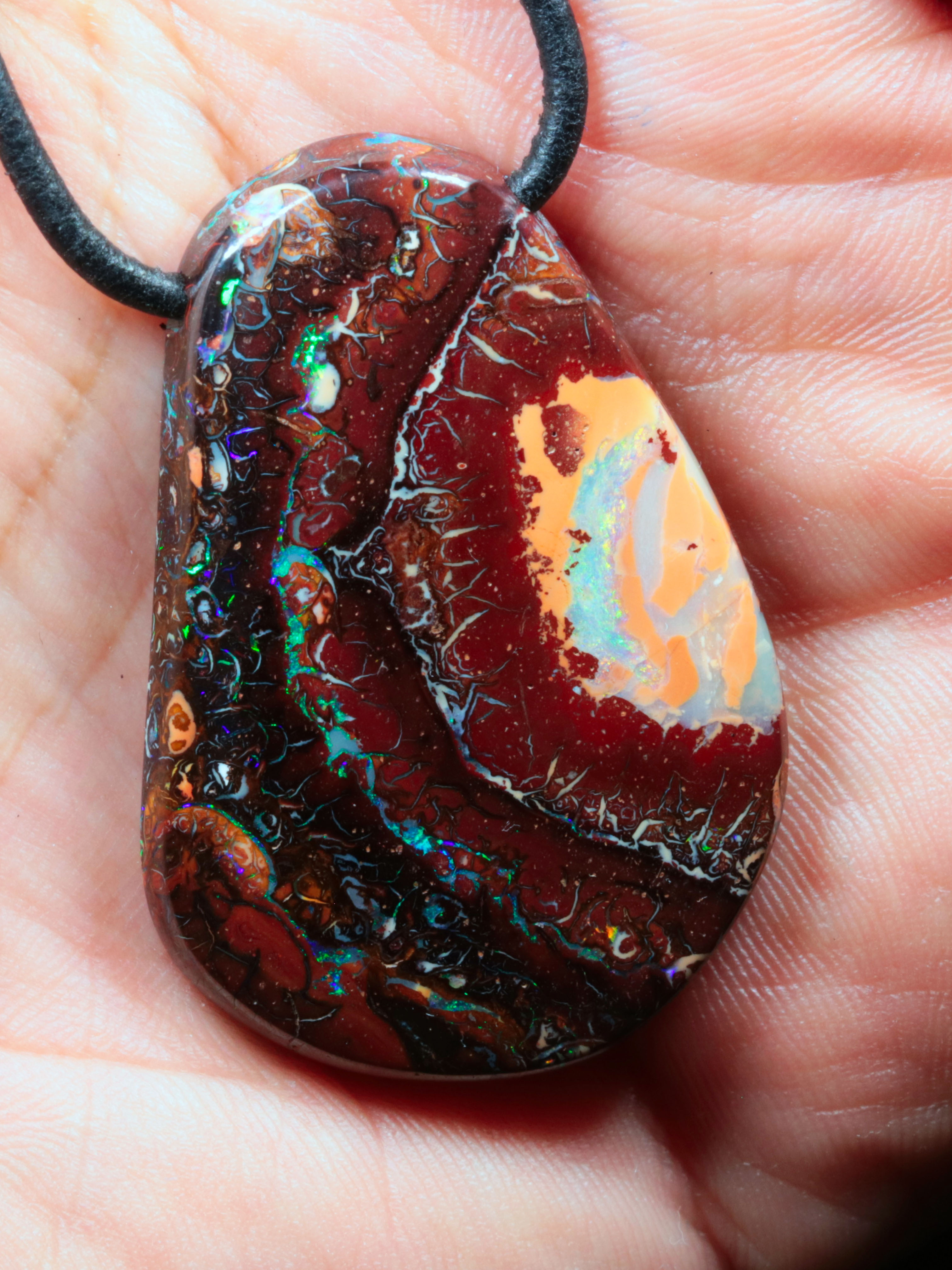 Boulder Opal Anhänger 