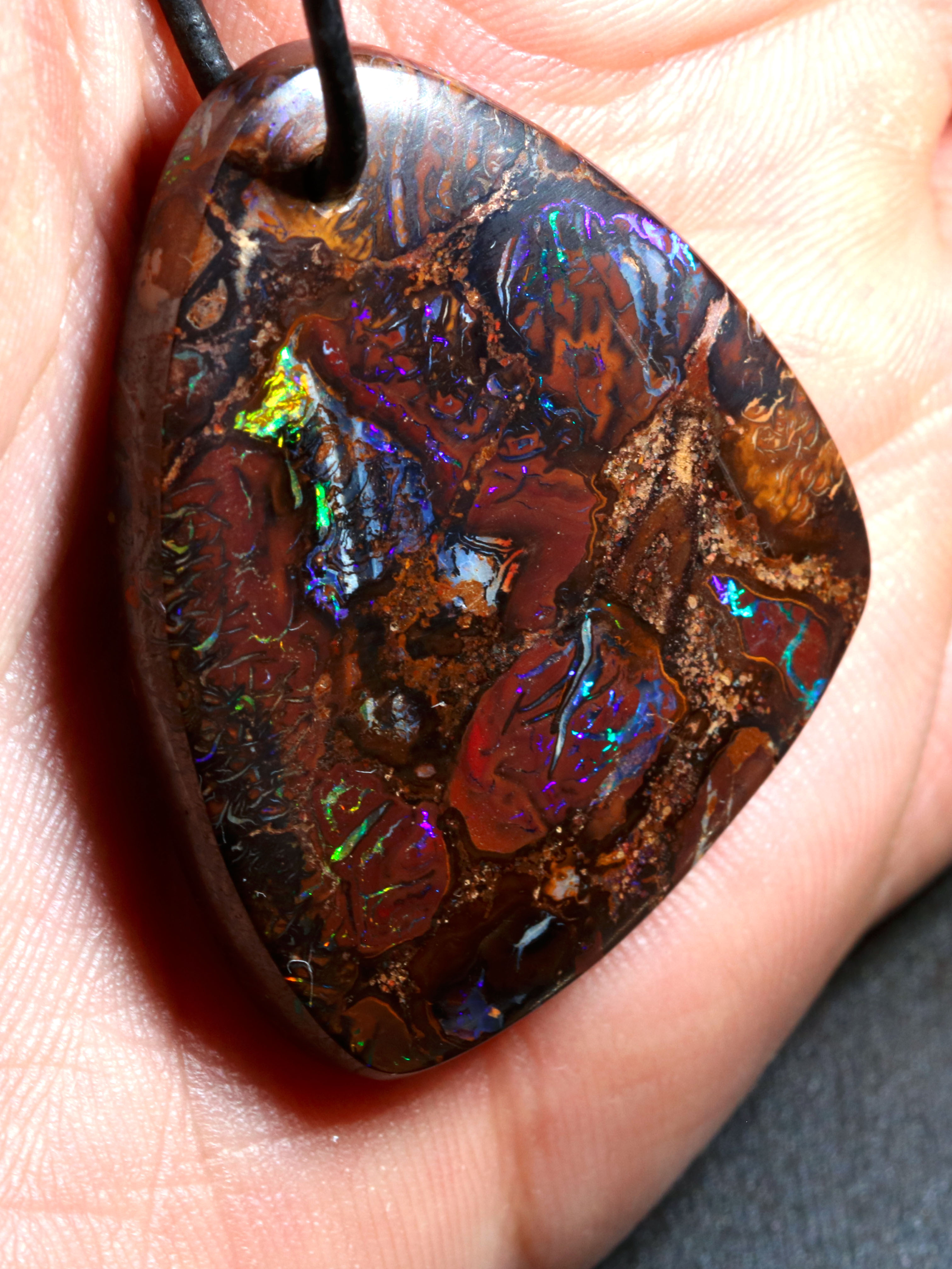 Boulder Opal Anhänger 