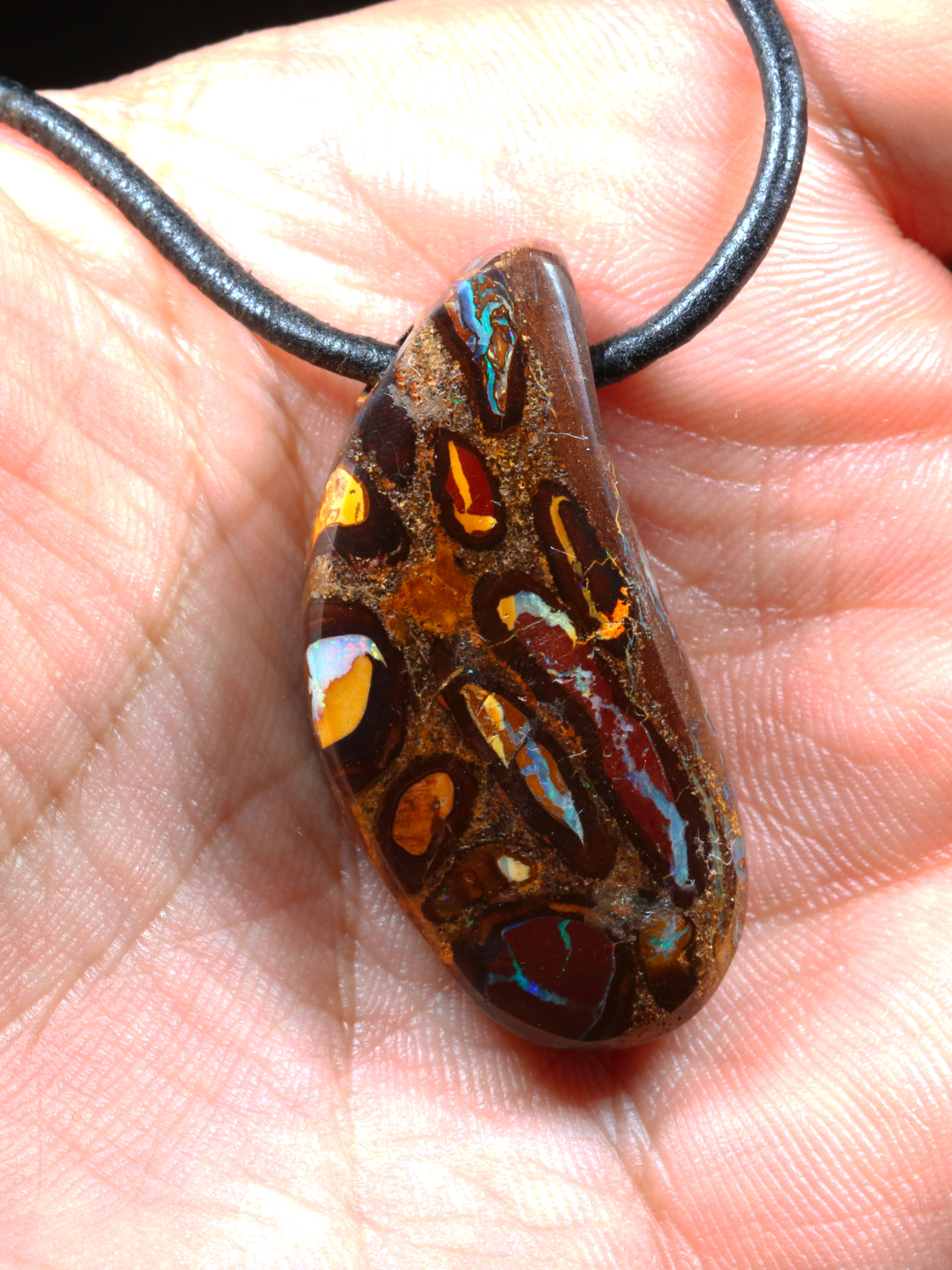 Boulder Opal Anhänger 