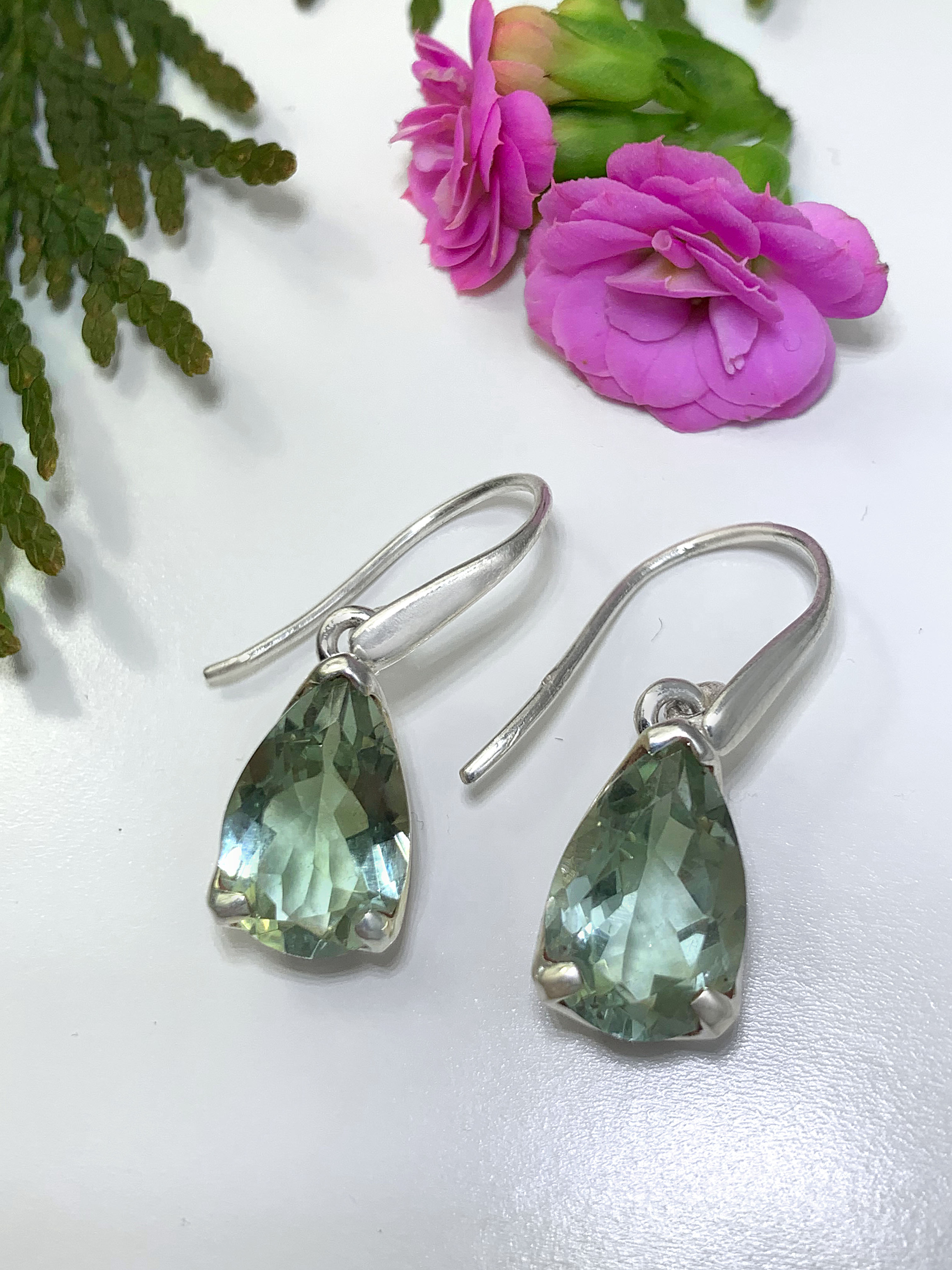 prasiolith-ohrhaenger-green-amethyst-earrings-ohr00875 Prasiolith Ohrhänger