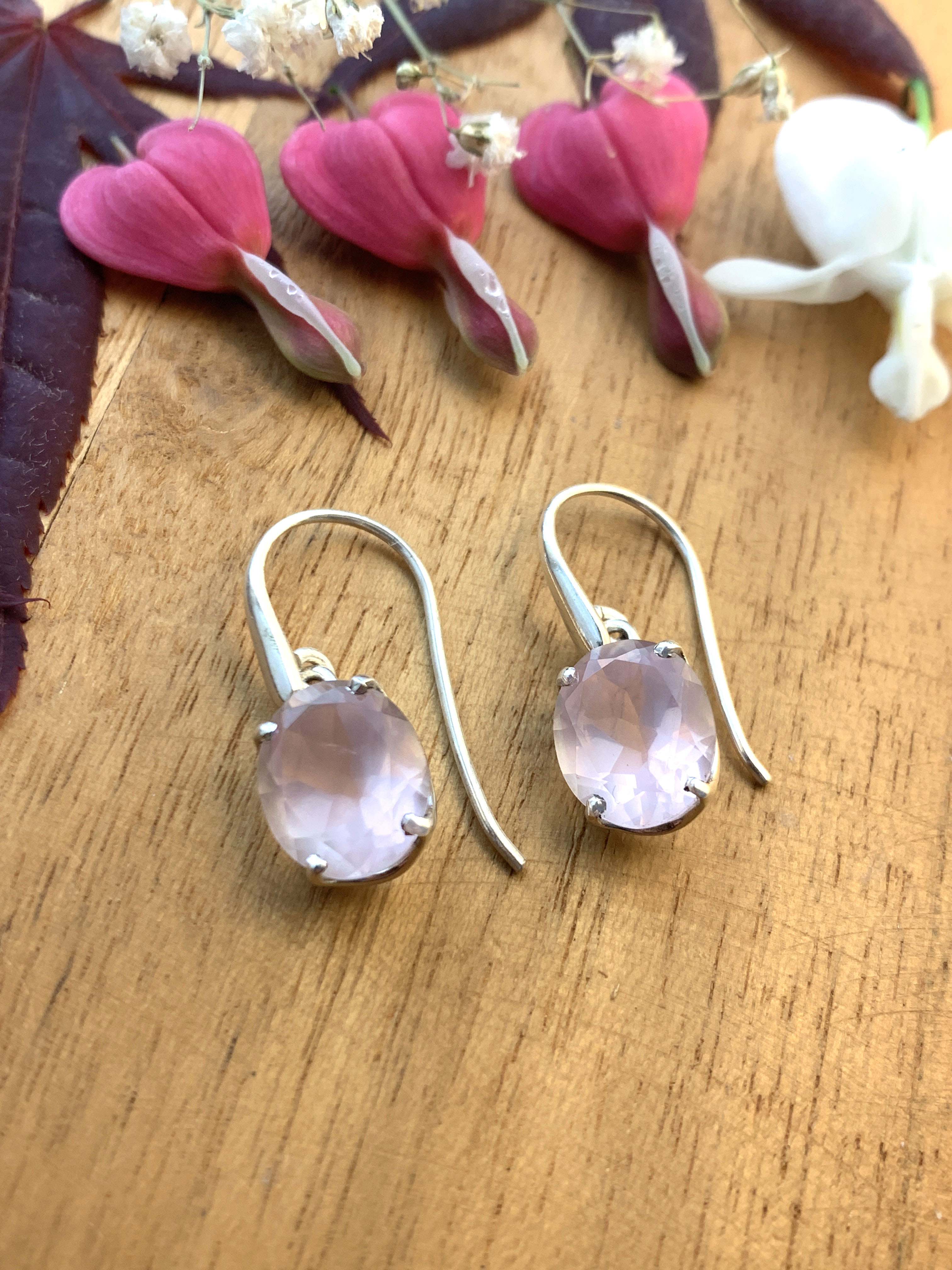 rosenquarz-ohrhaenger-rose-quartz-earrings-ohr00585 Rosenquarz Ohrhänger