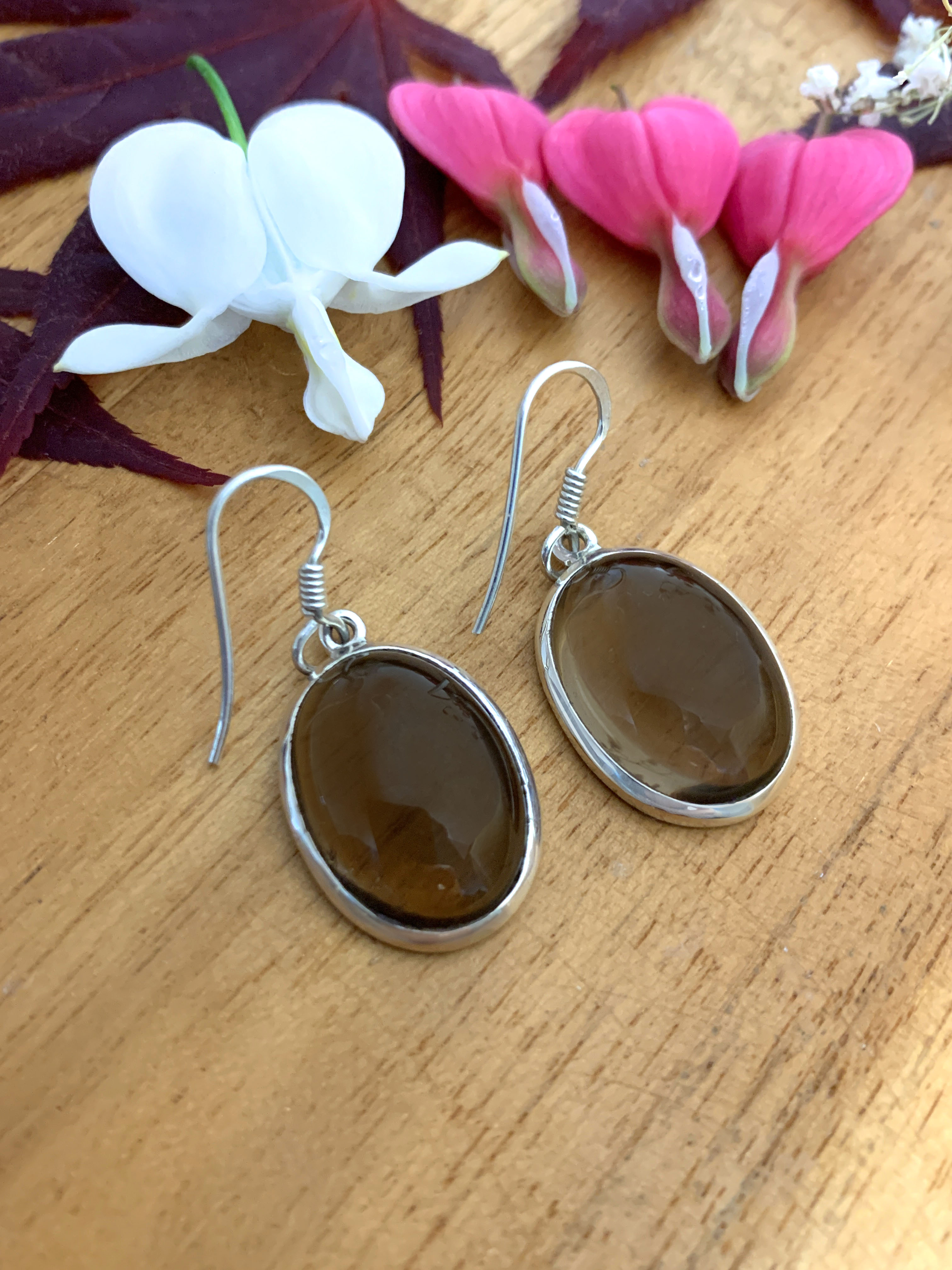 rauchquarz-ohrhaenger-smoky-quartz-earrings-ohr00579 Rauchquarz Ohrhänger