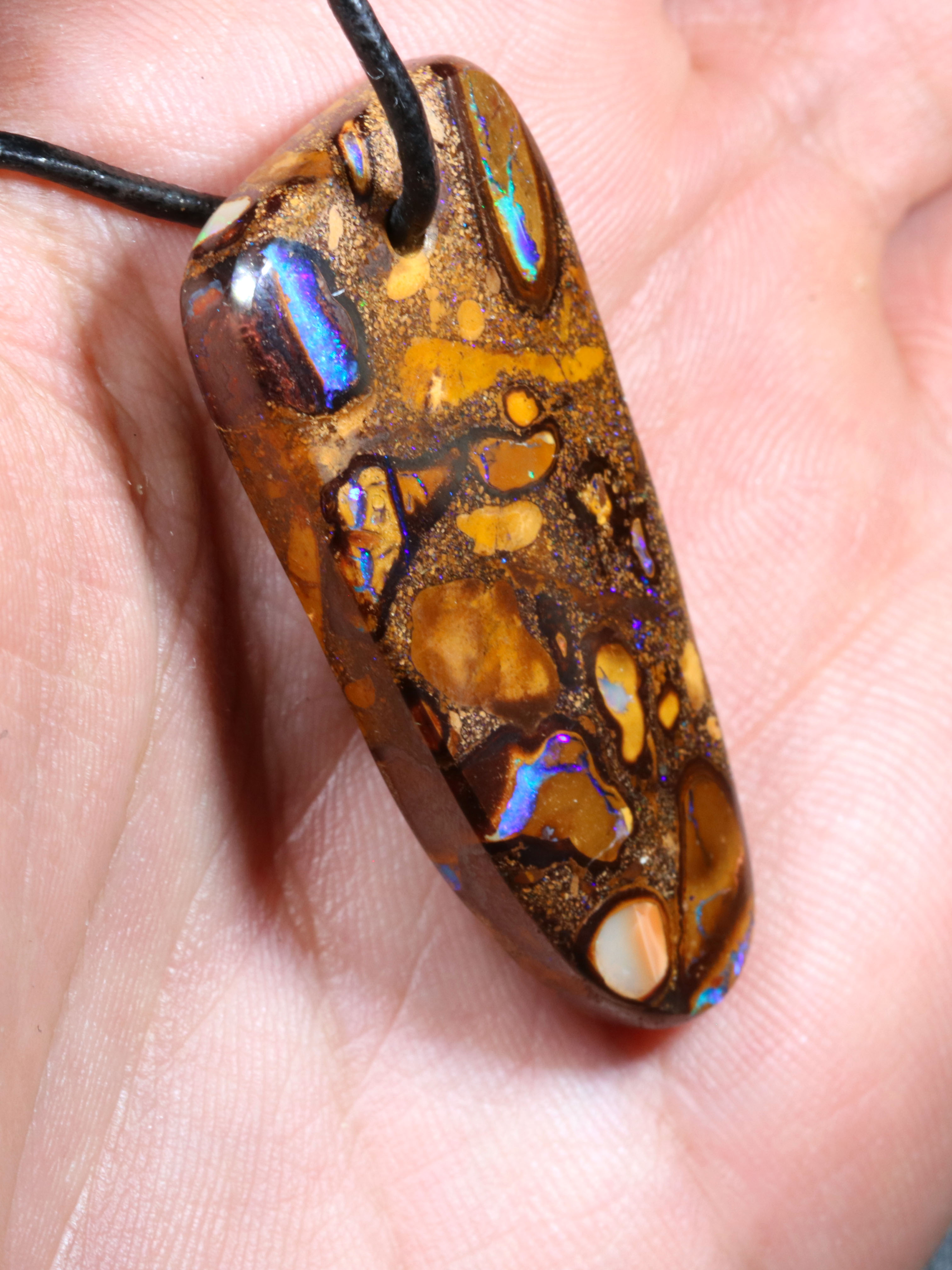 Boulder Opal Anhänger 