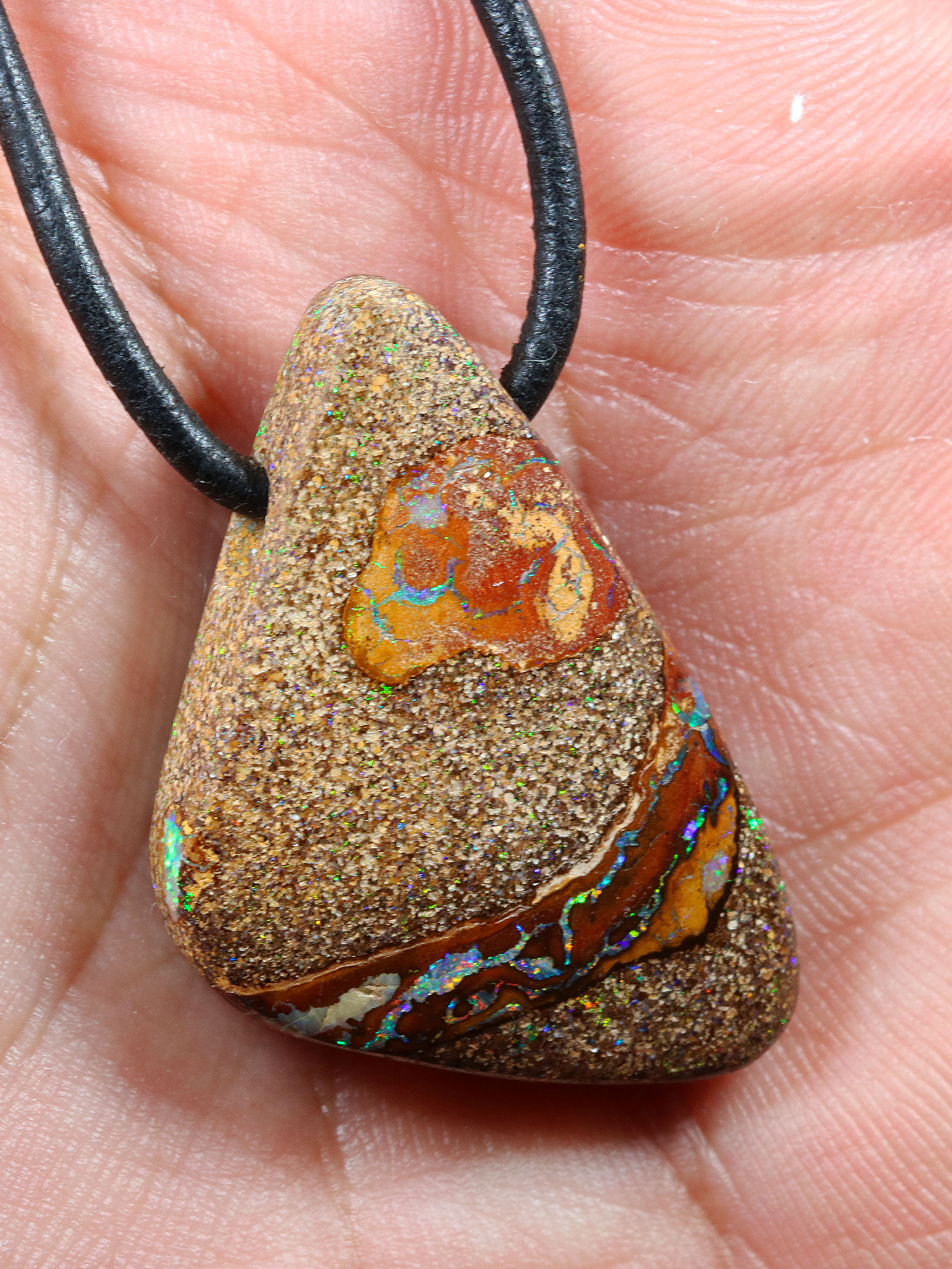 Boulder Opal Anhänger 