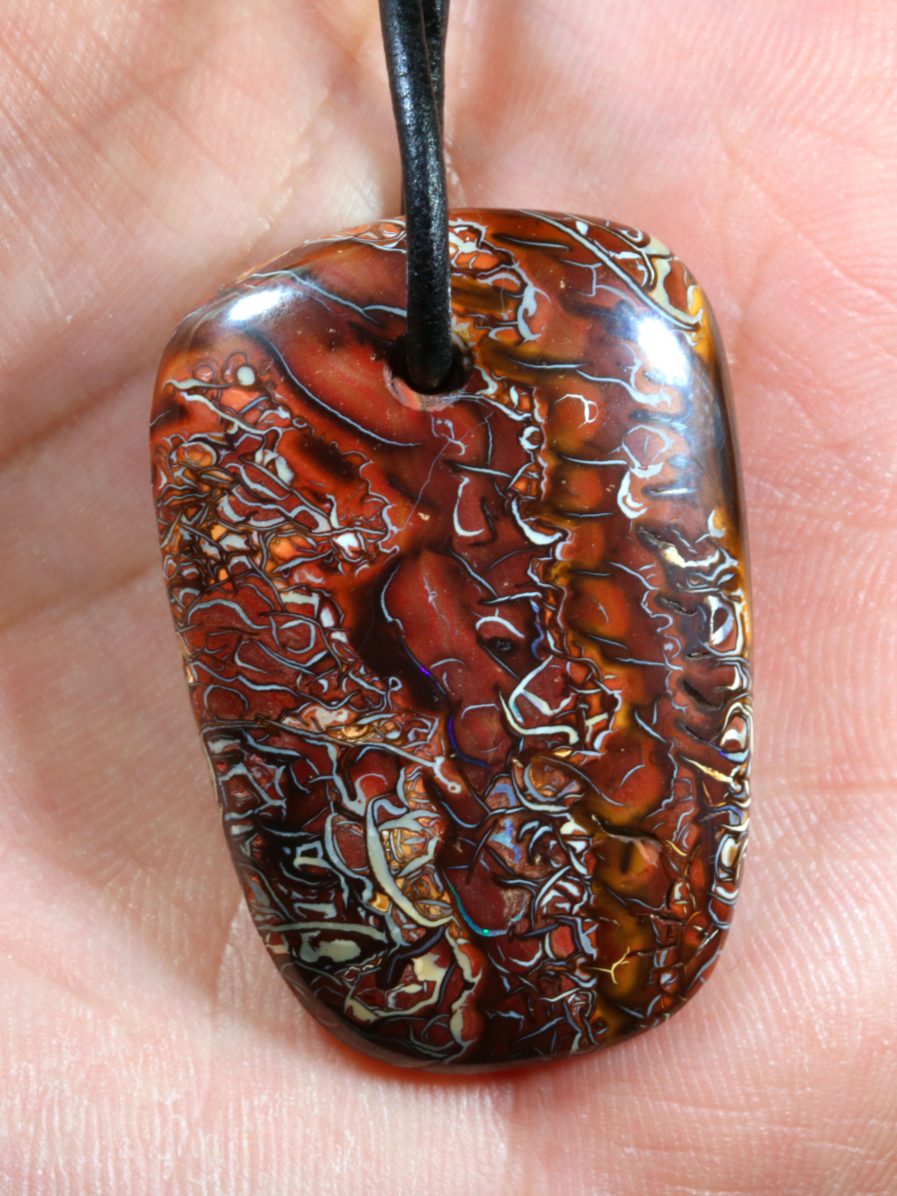 Boulder Opal Anhänger 