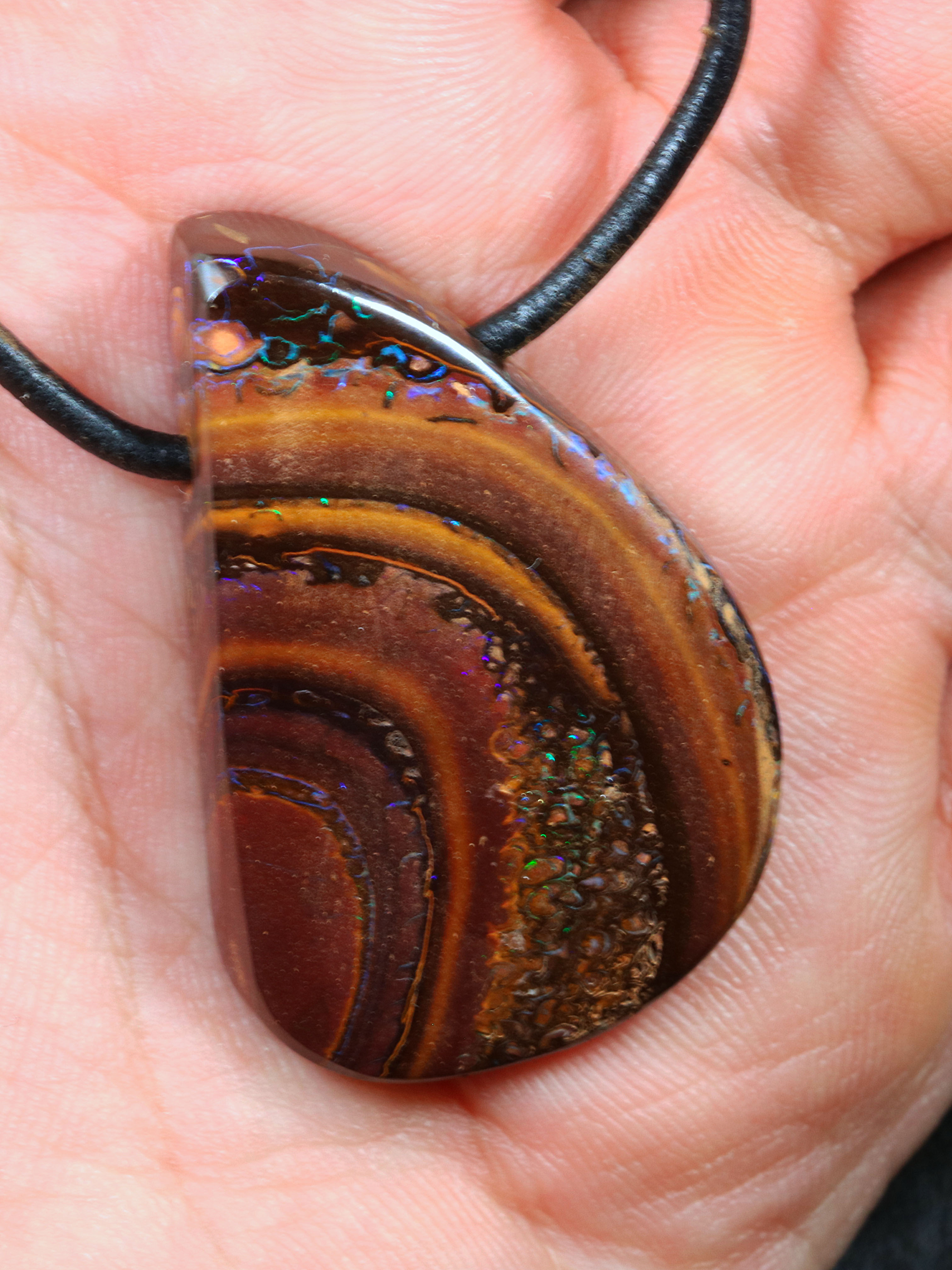 Boulder Opal Anhänger 