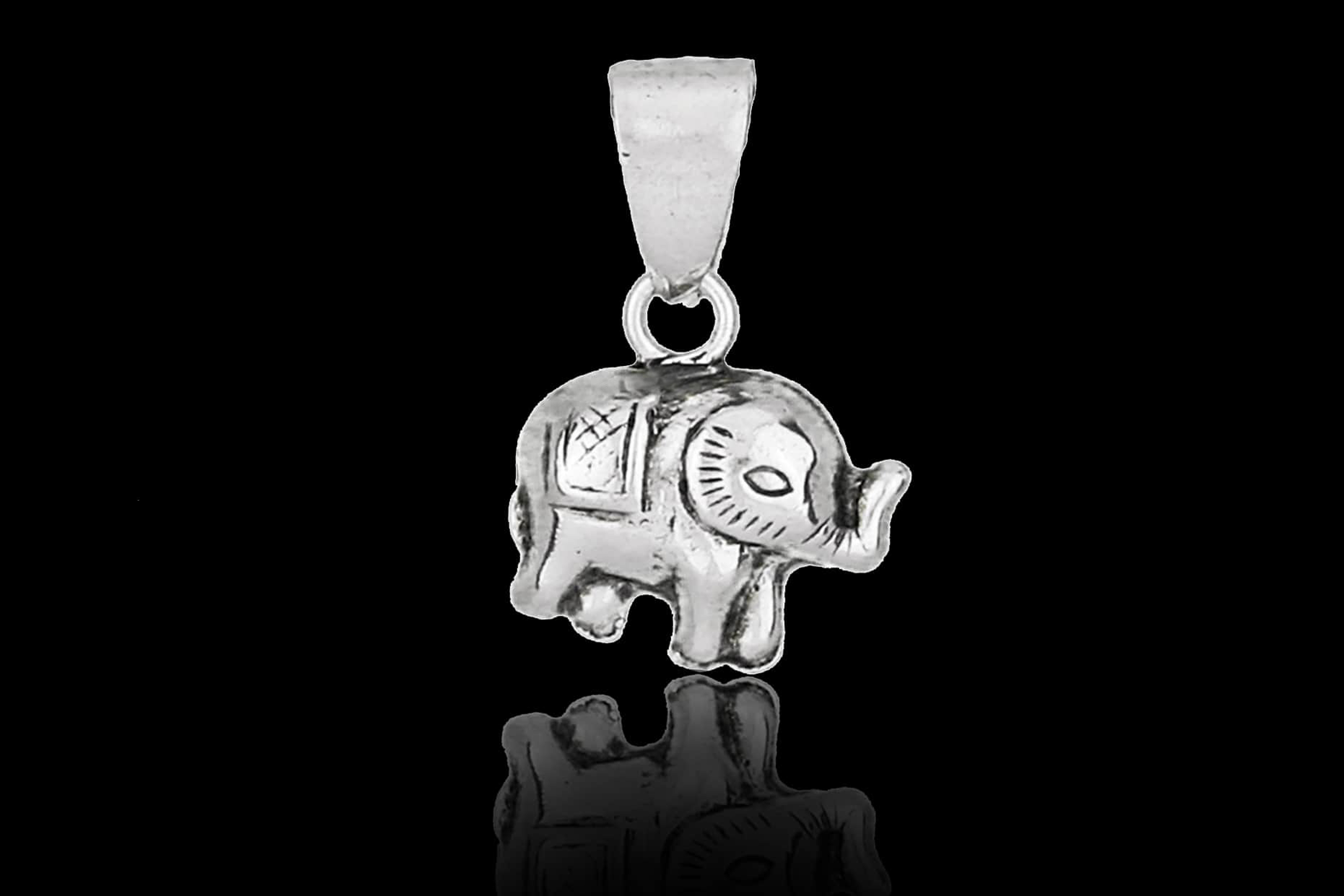 Elefanten Anhänger - 925 Silber