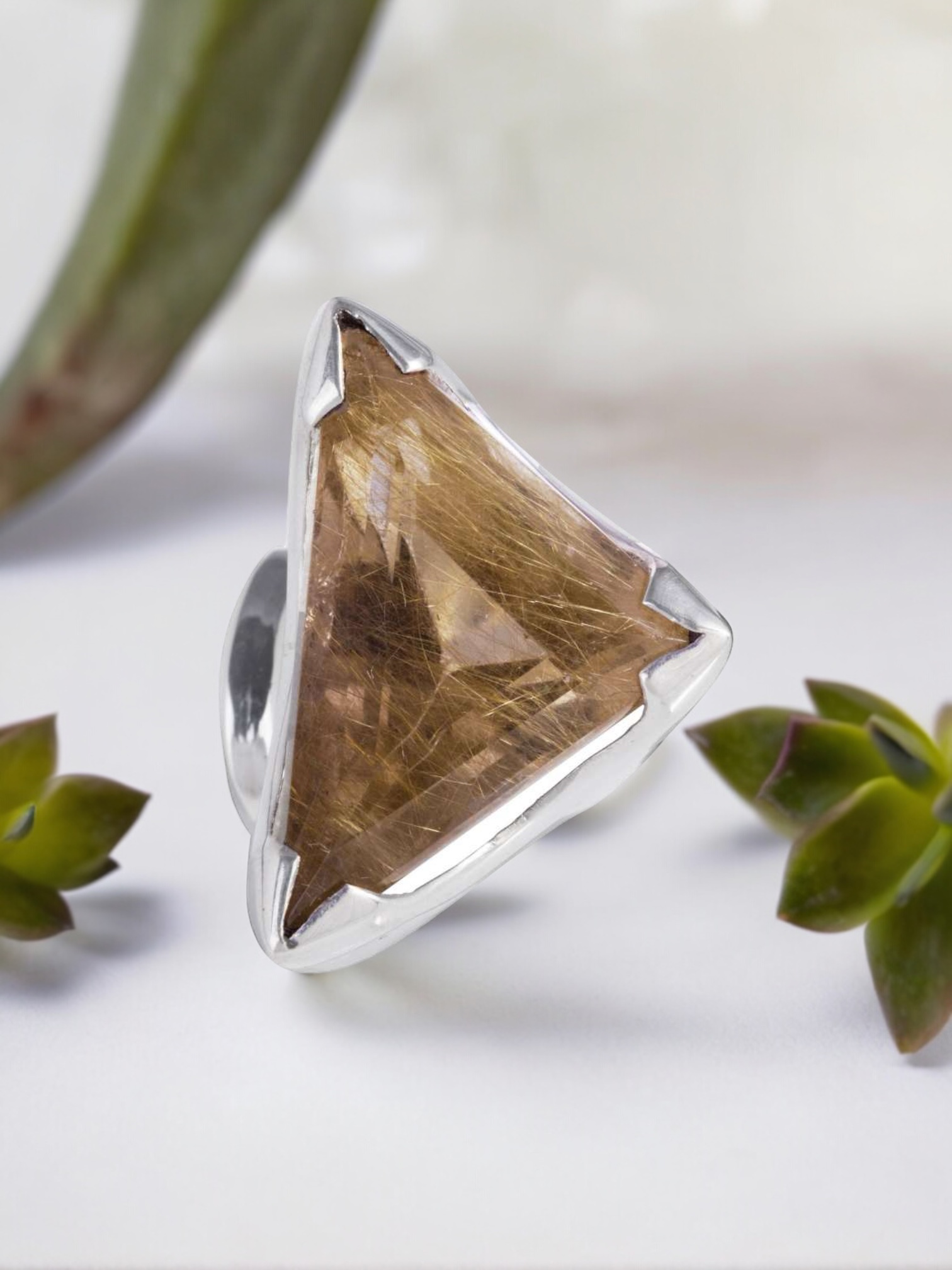 Rutilquarz Ring  