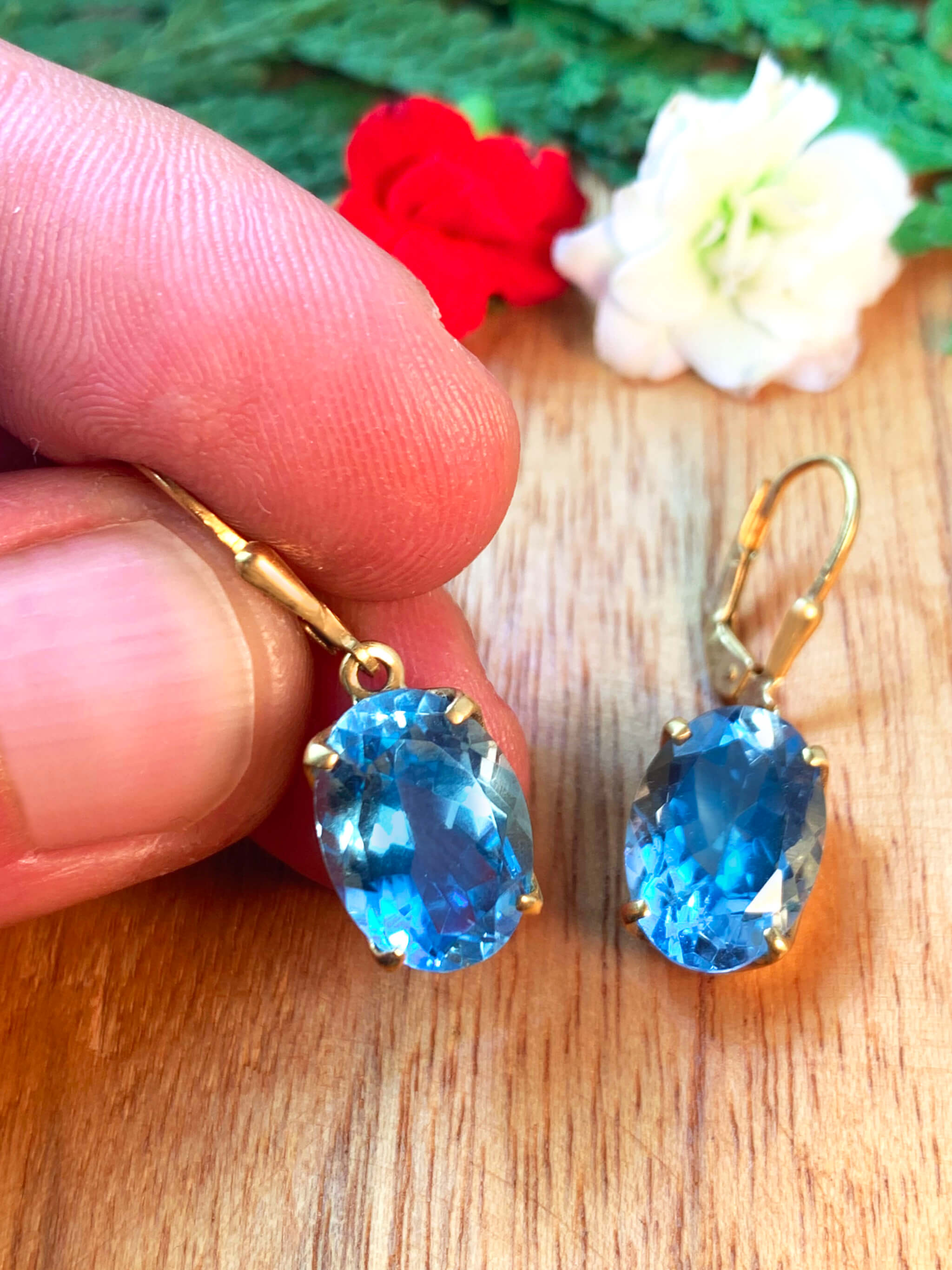 blautopas-ohrhaenger-vergoldet-blue-topaz-earrings-gold-plated-ohr00940-2 Blue Topaz Earrings - vergoldet