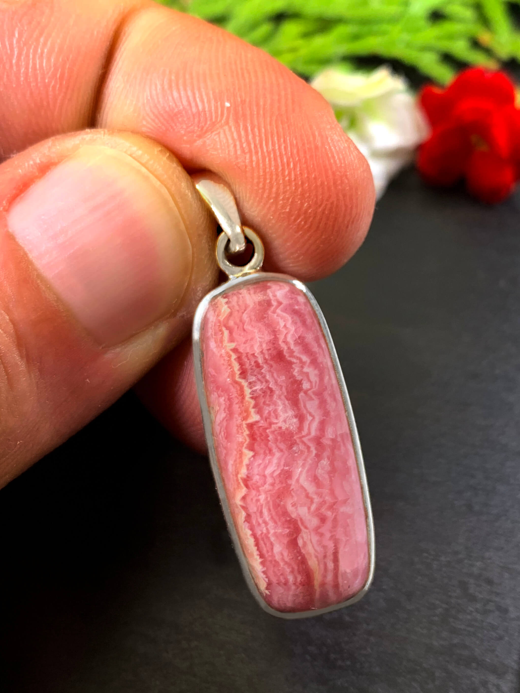 Rhodochrosit Anhänger