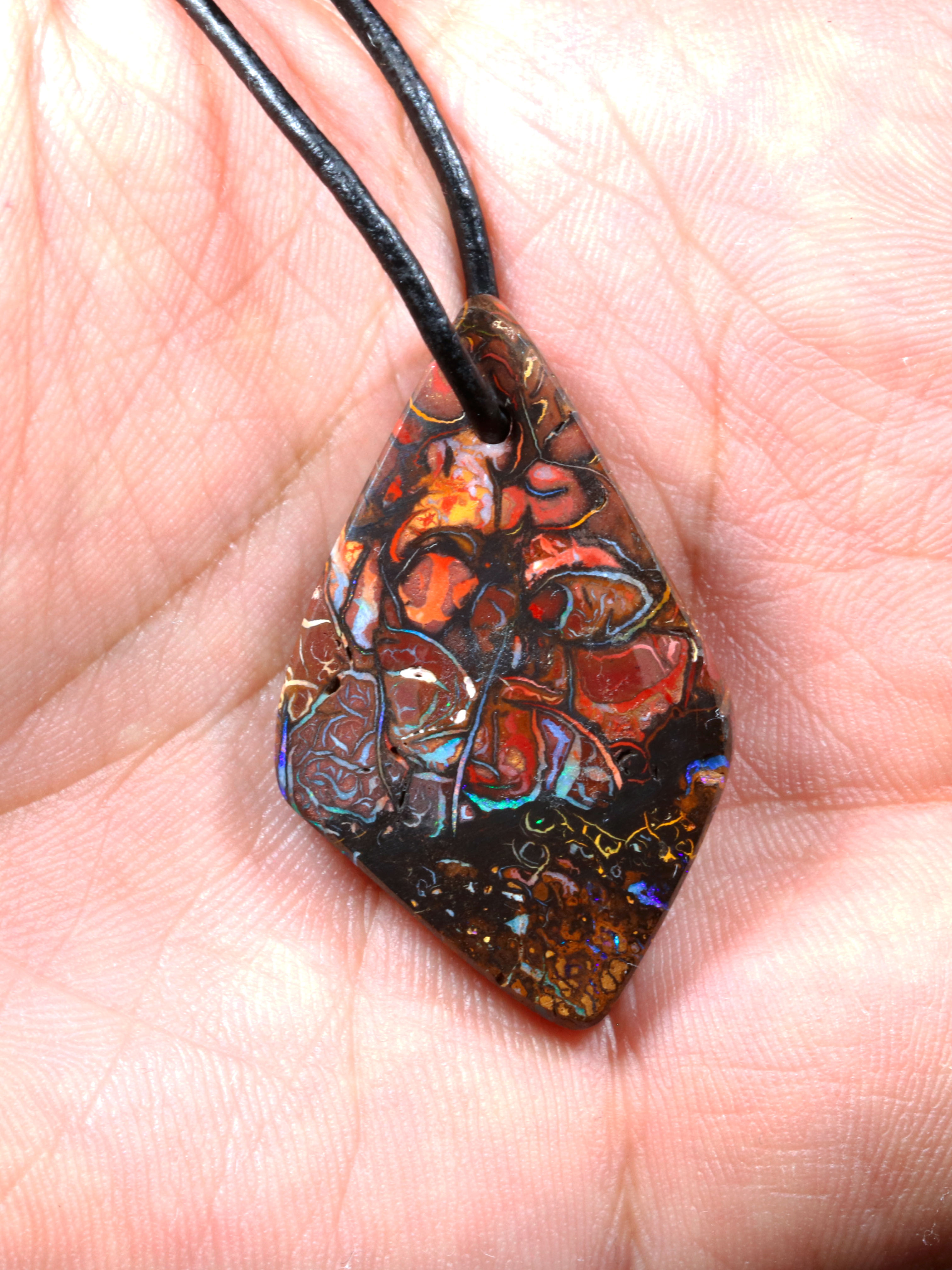 Boulder Opal Anhänger 