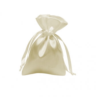 Schmuckbeutel Creme 85x125mm