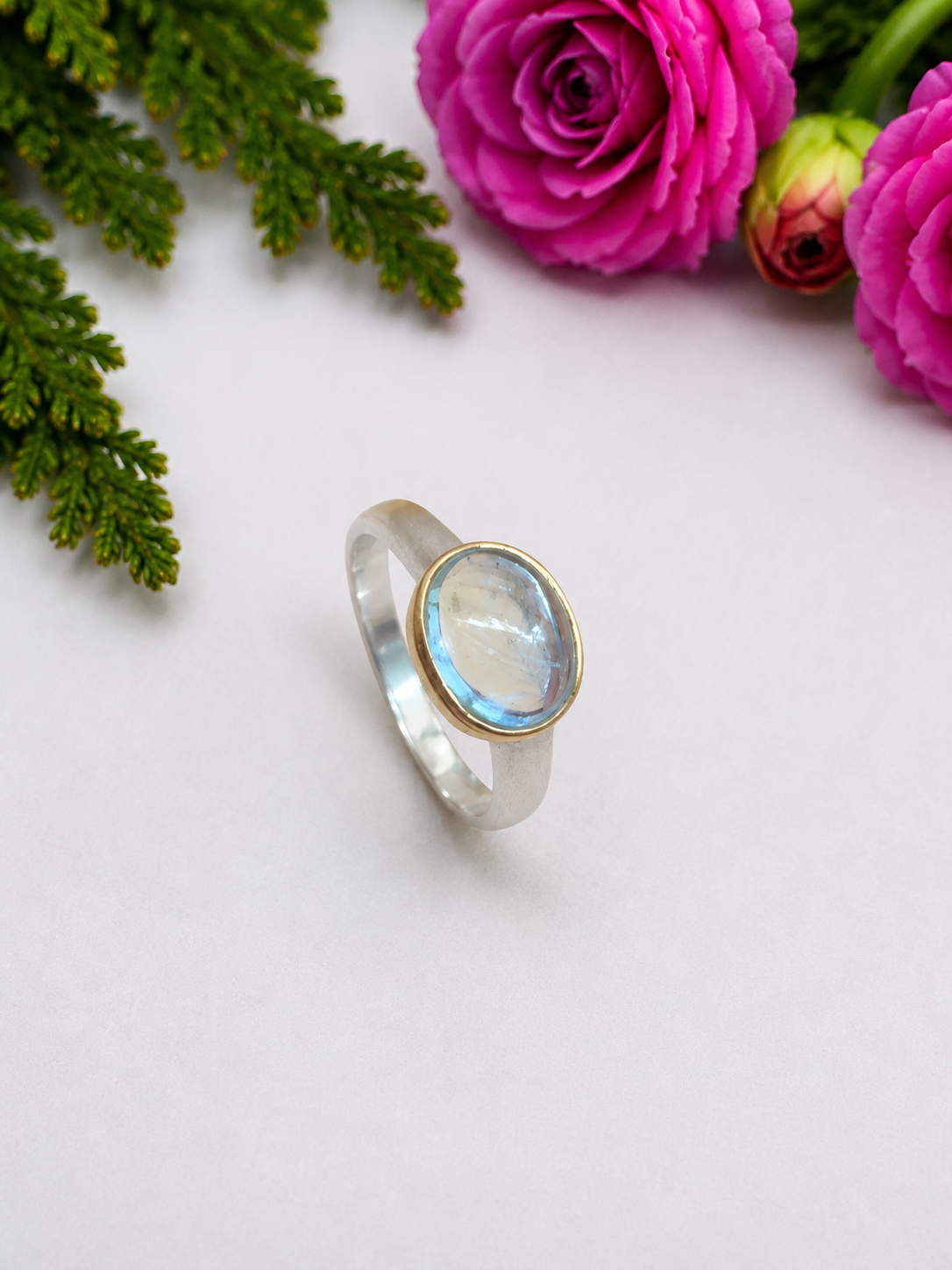 Aquamarine Ring - 60
