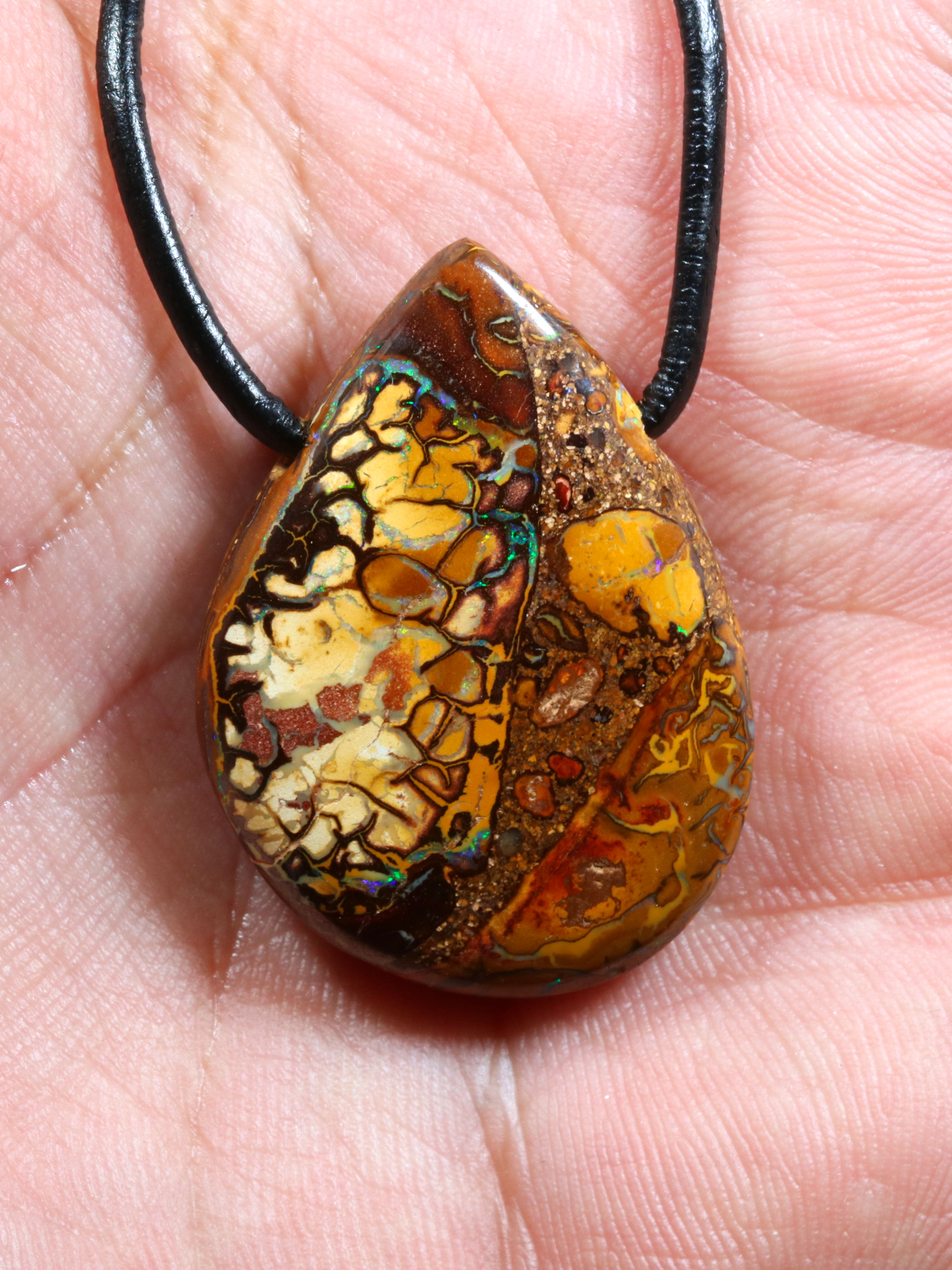 Boulder Opal Anhänger 