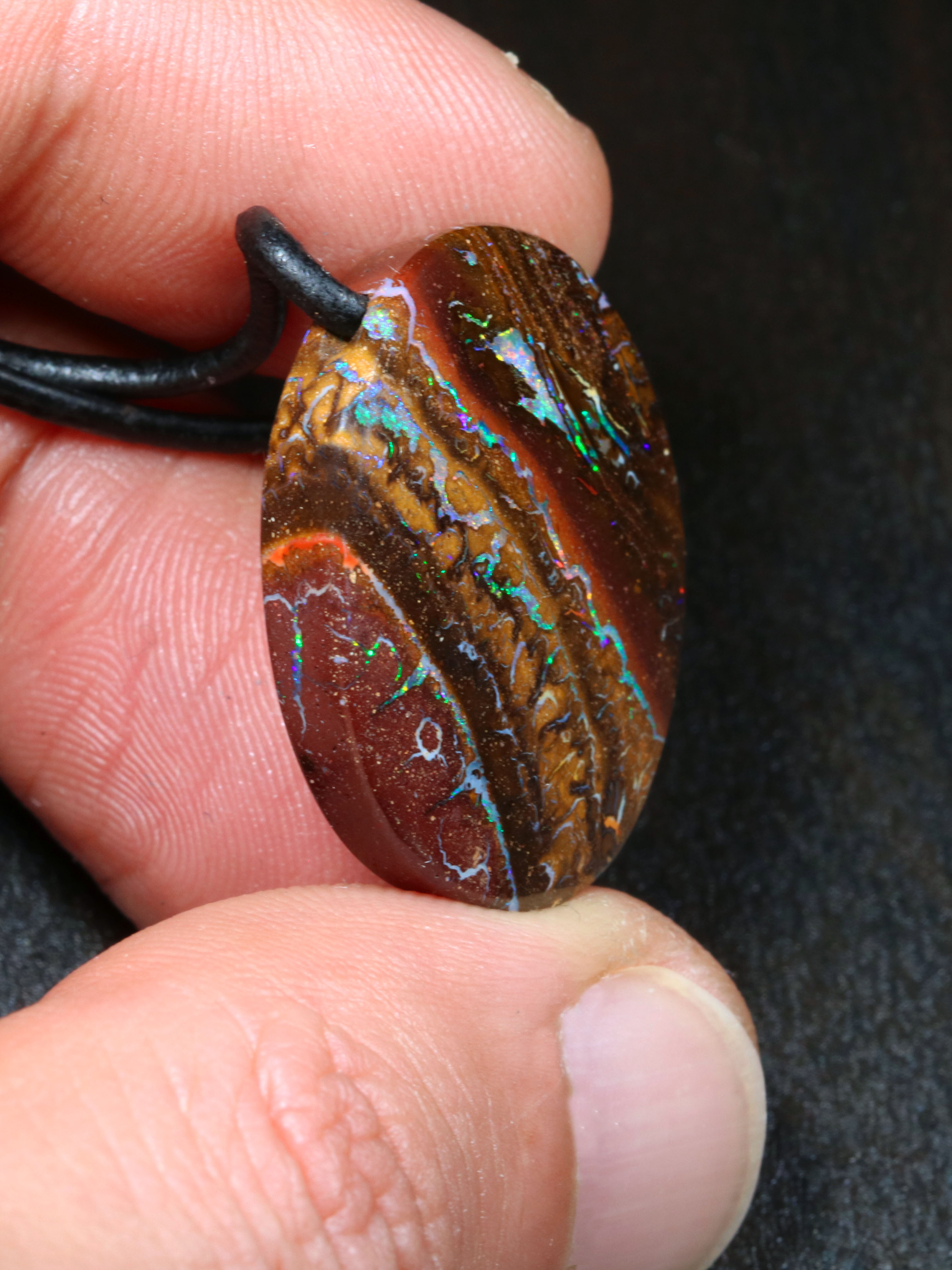 Boulder Opal Anhänger 