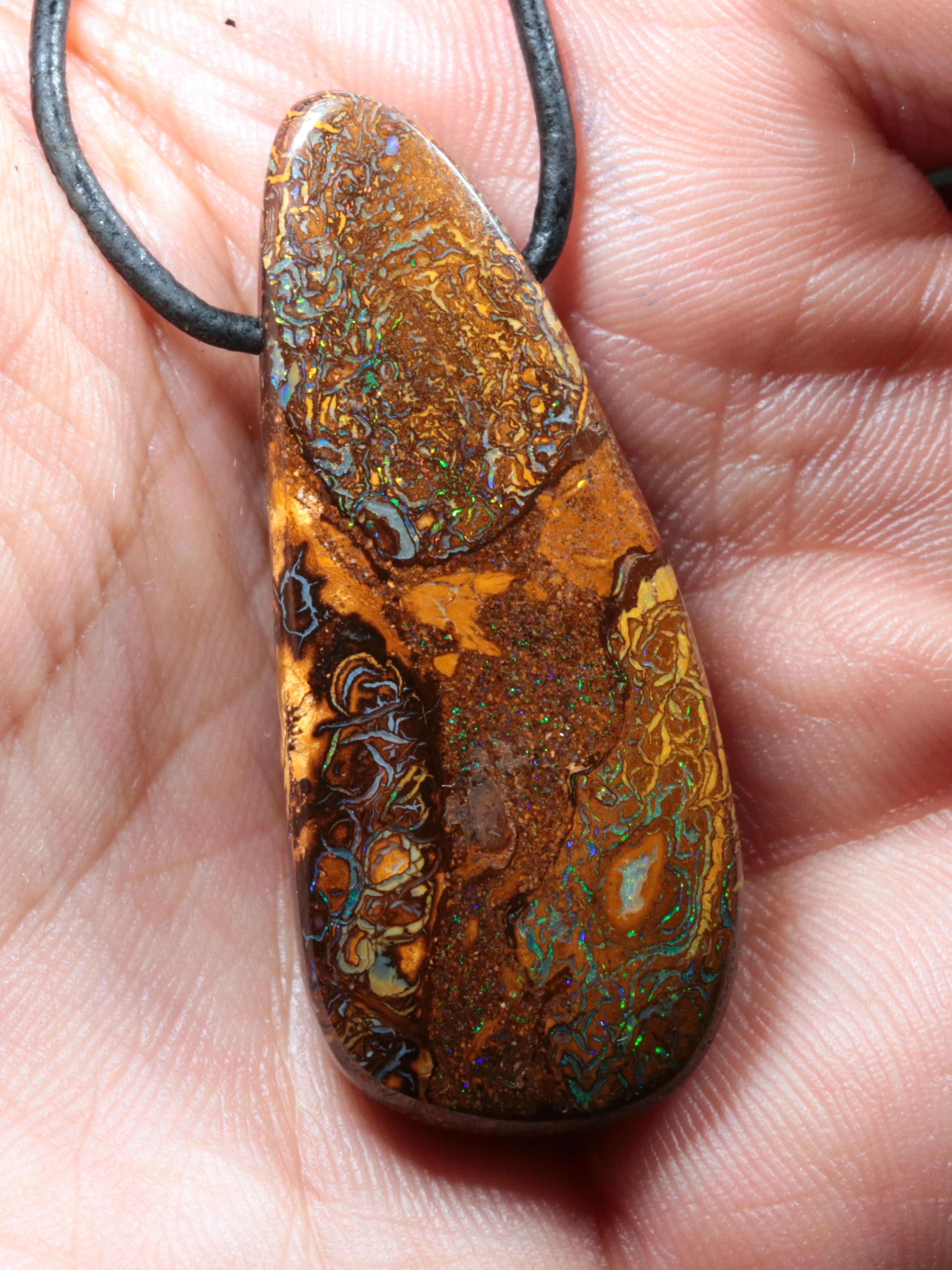 Boulder Opal Anhänger 