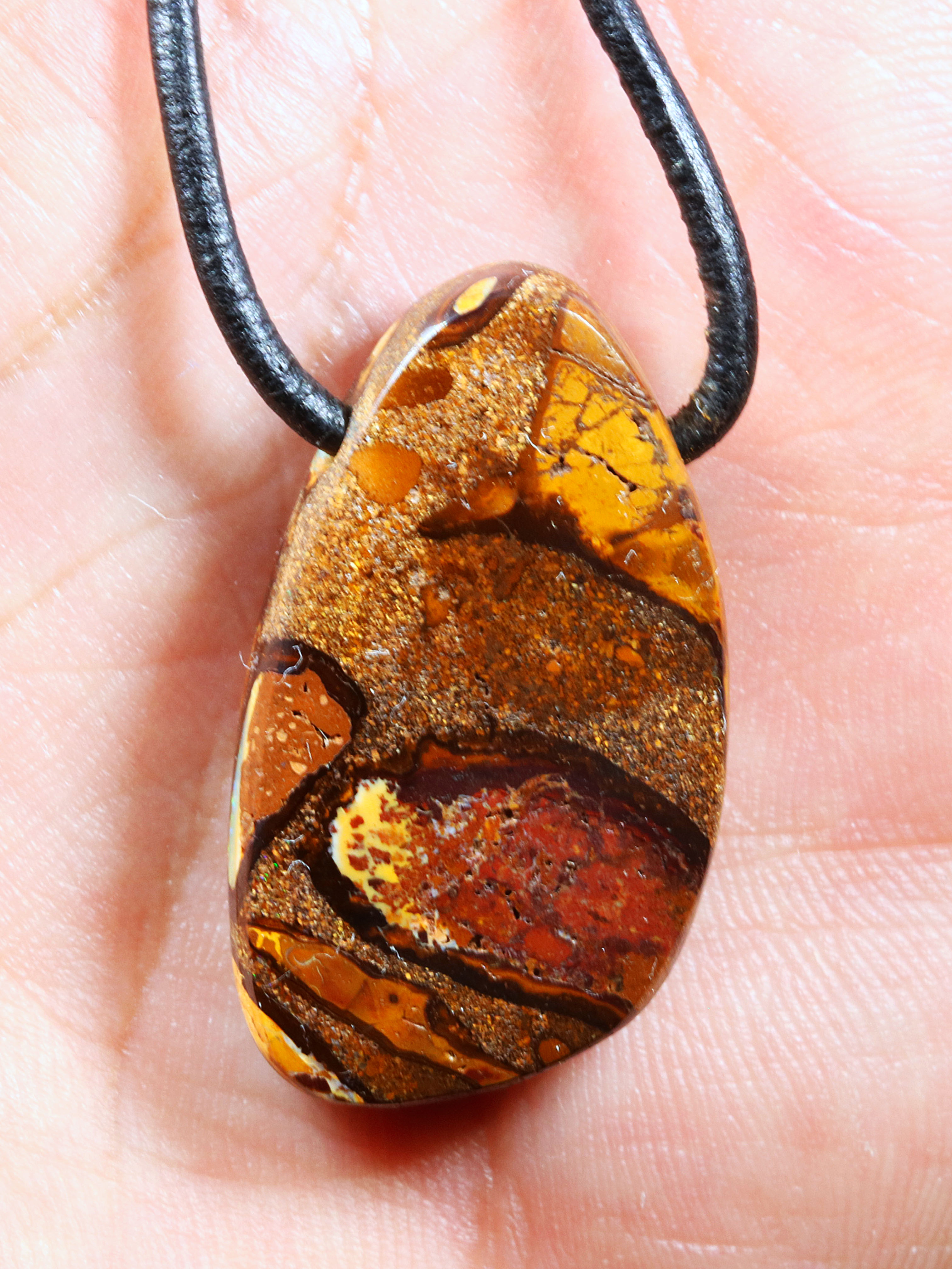 Boulder Opal Anhänger 