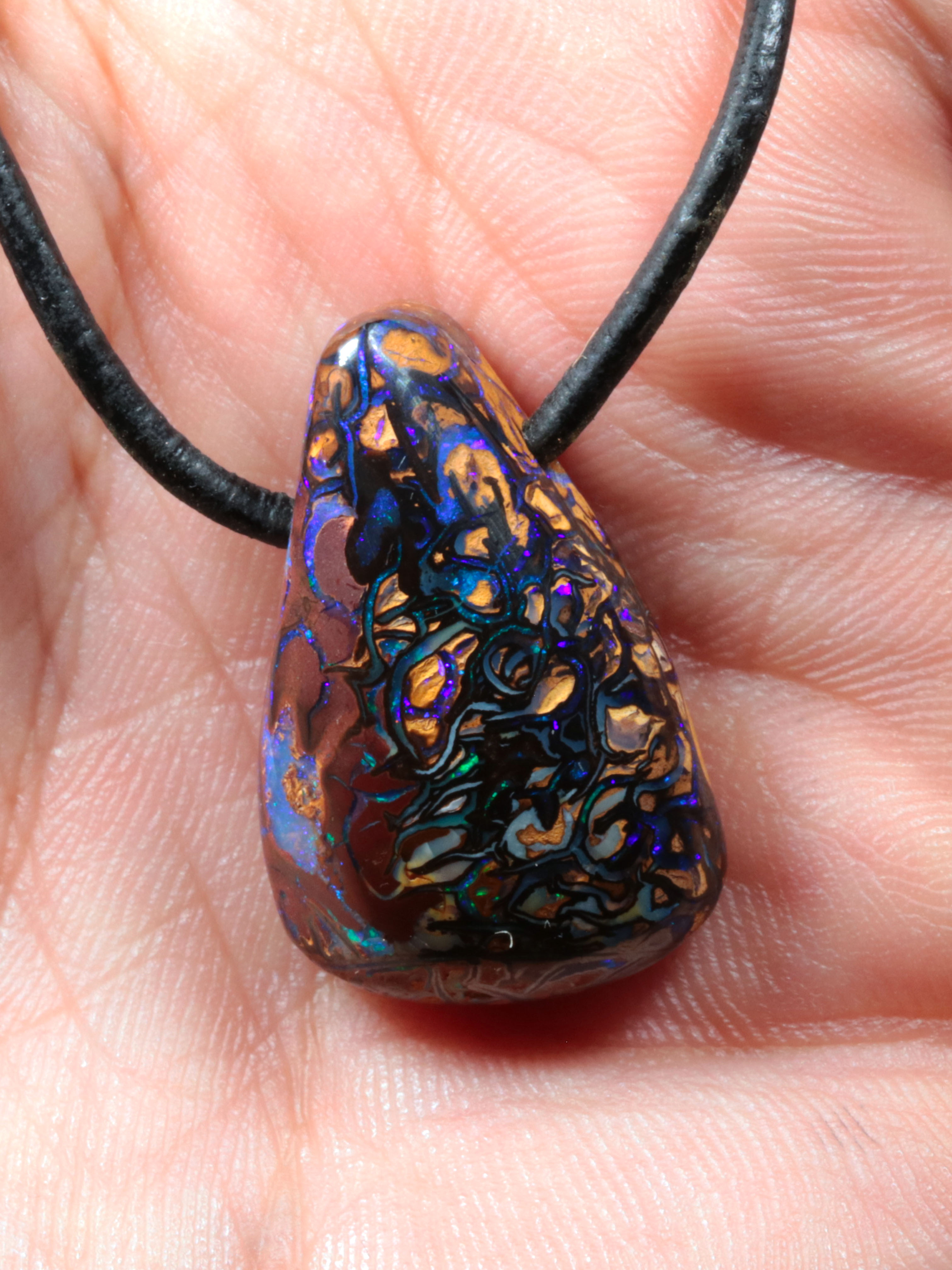 Boulder Opal Pendant