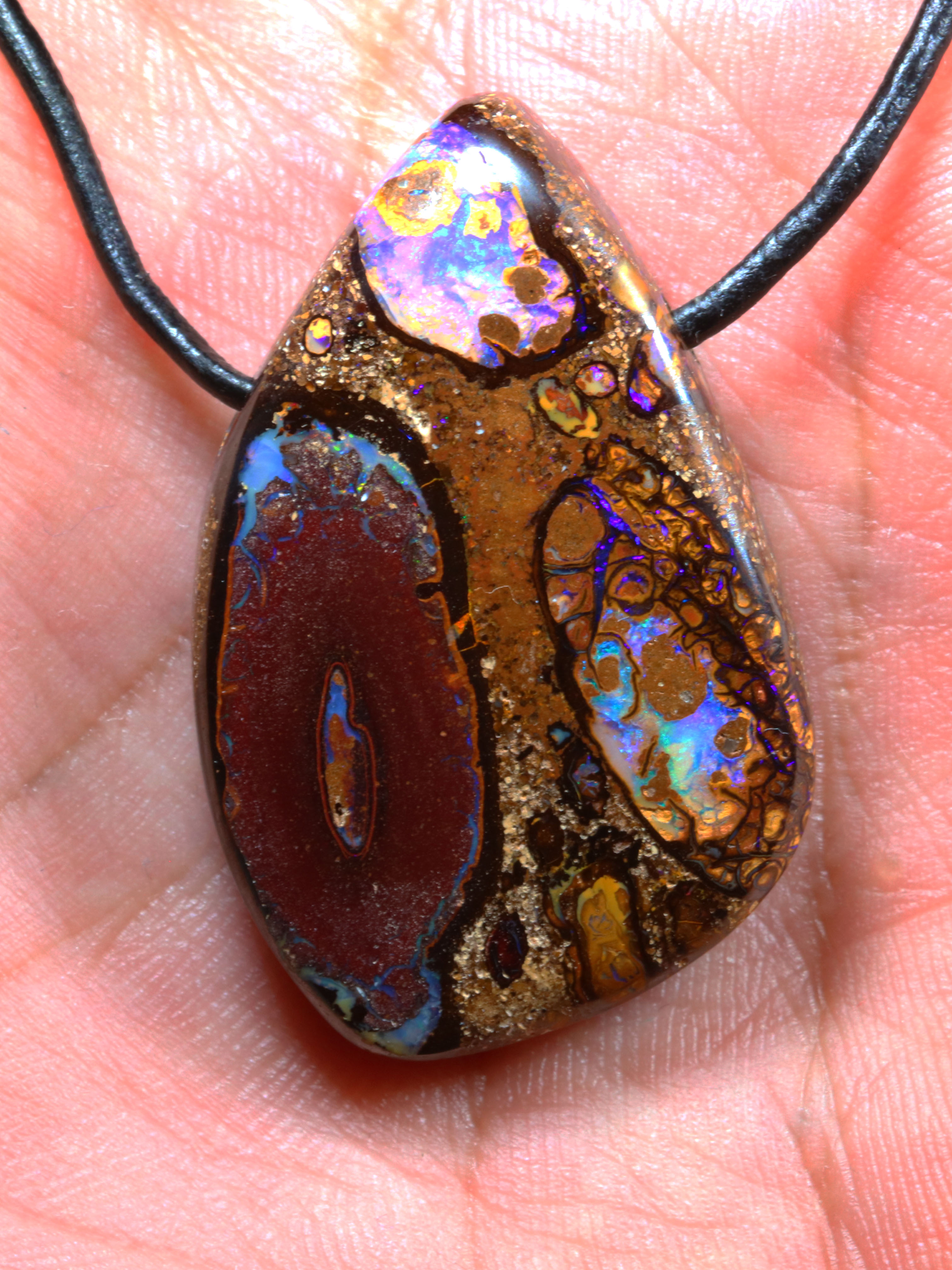 Boulder Opal Anhänger 