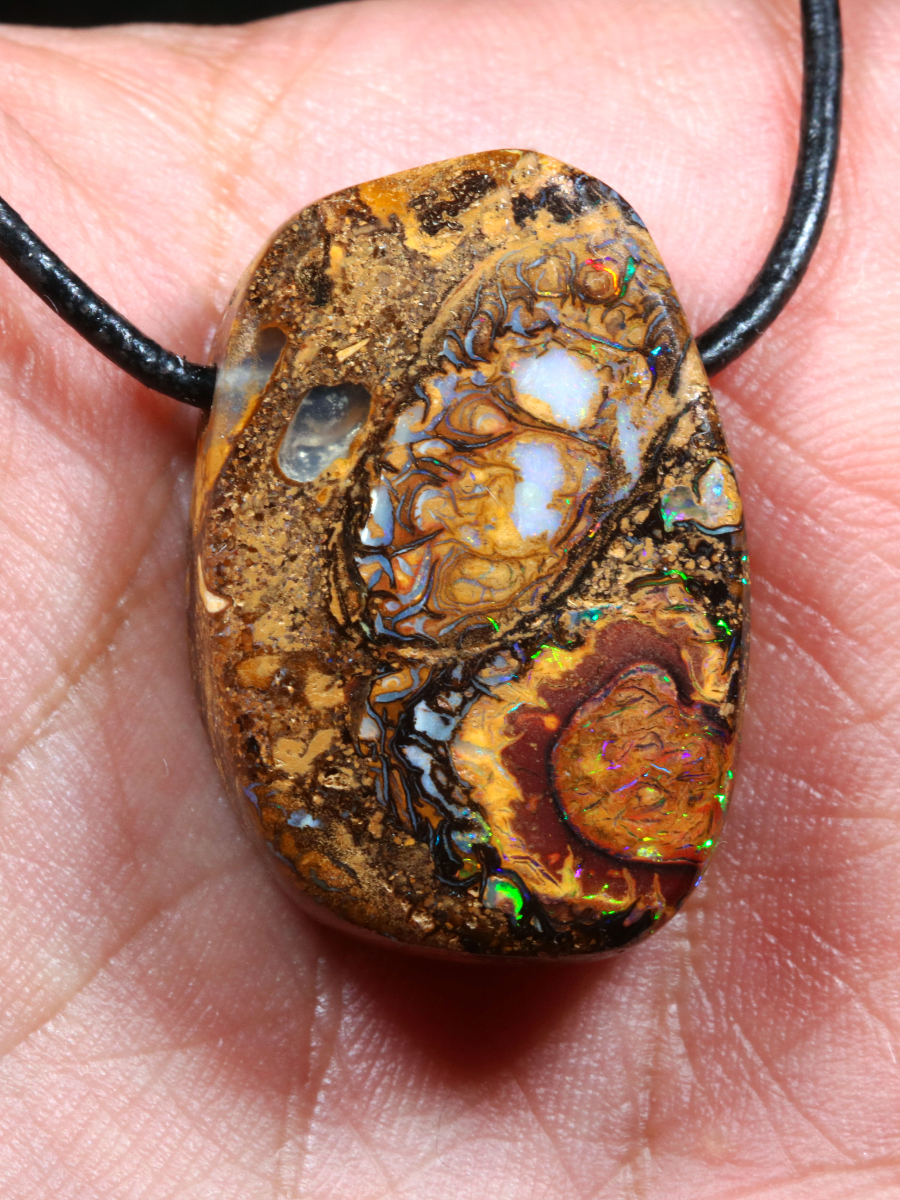 Boulder Opal Anhänger 