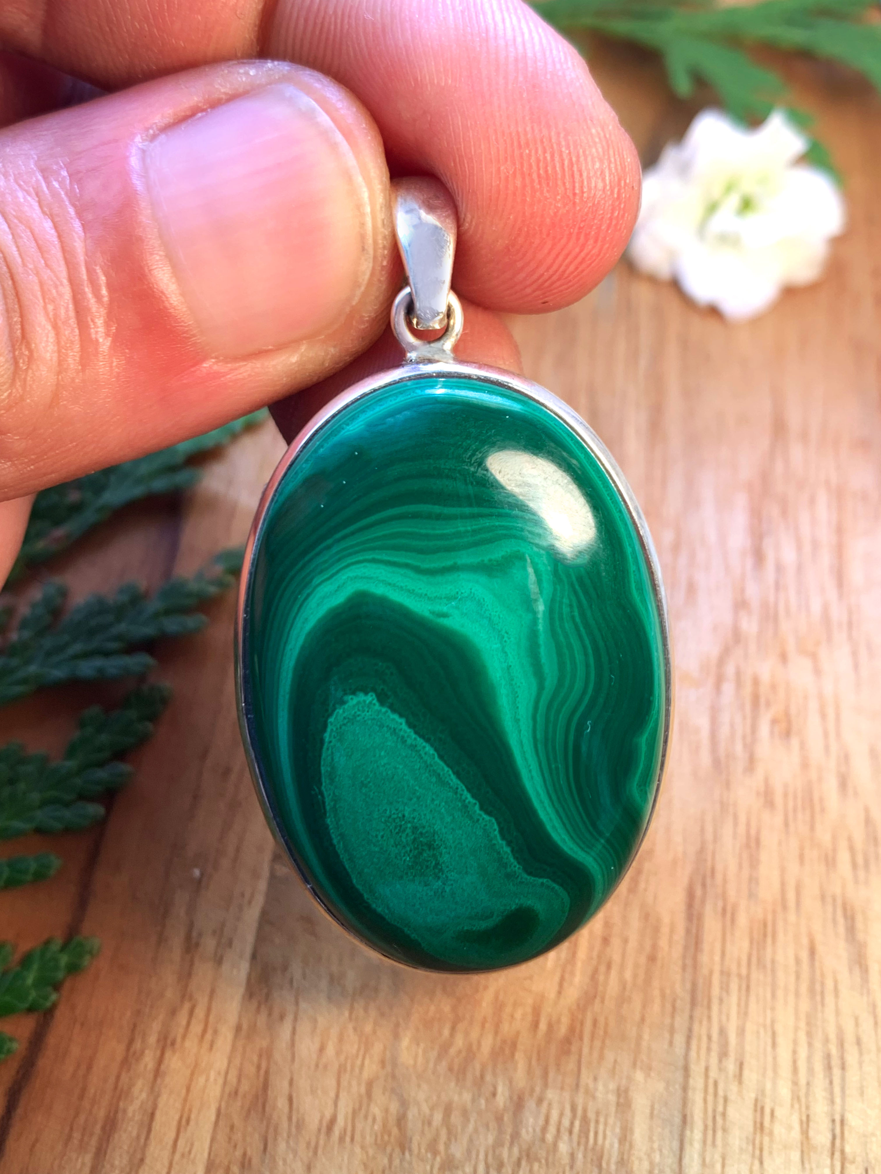 Malachite Pendant
