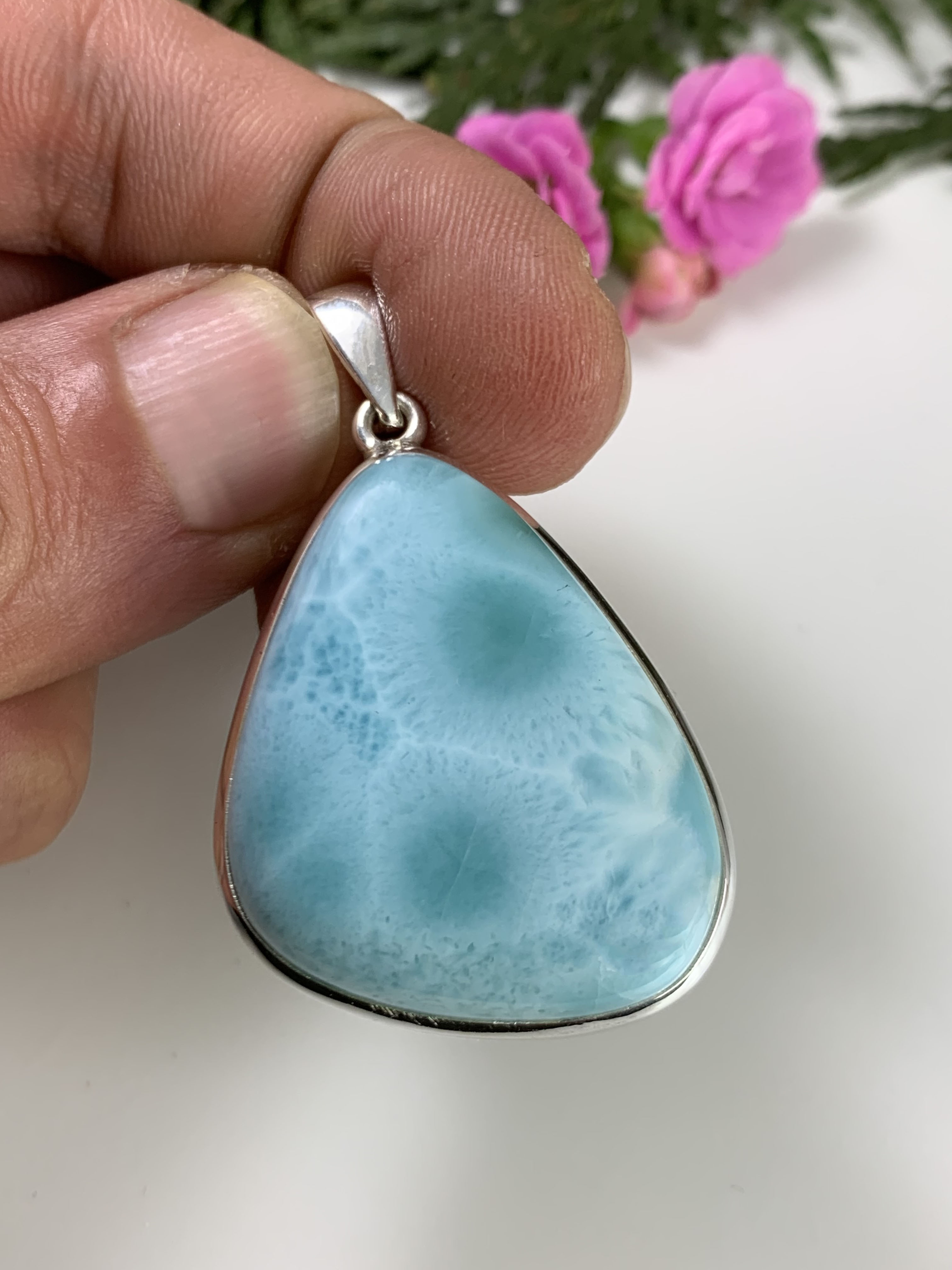 Larimar Pendant