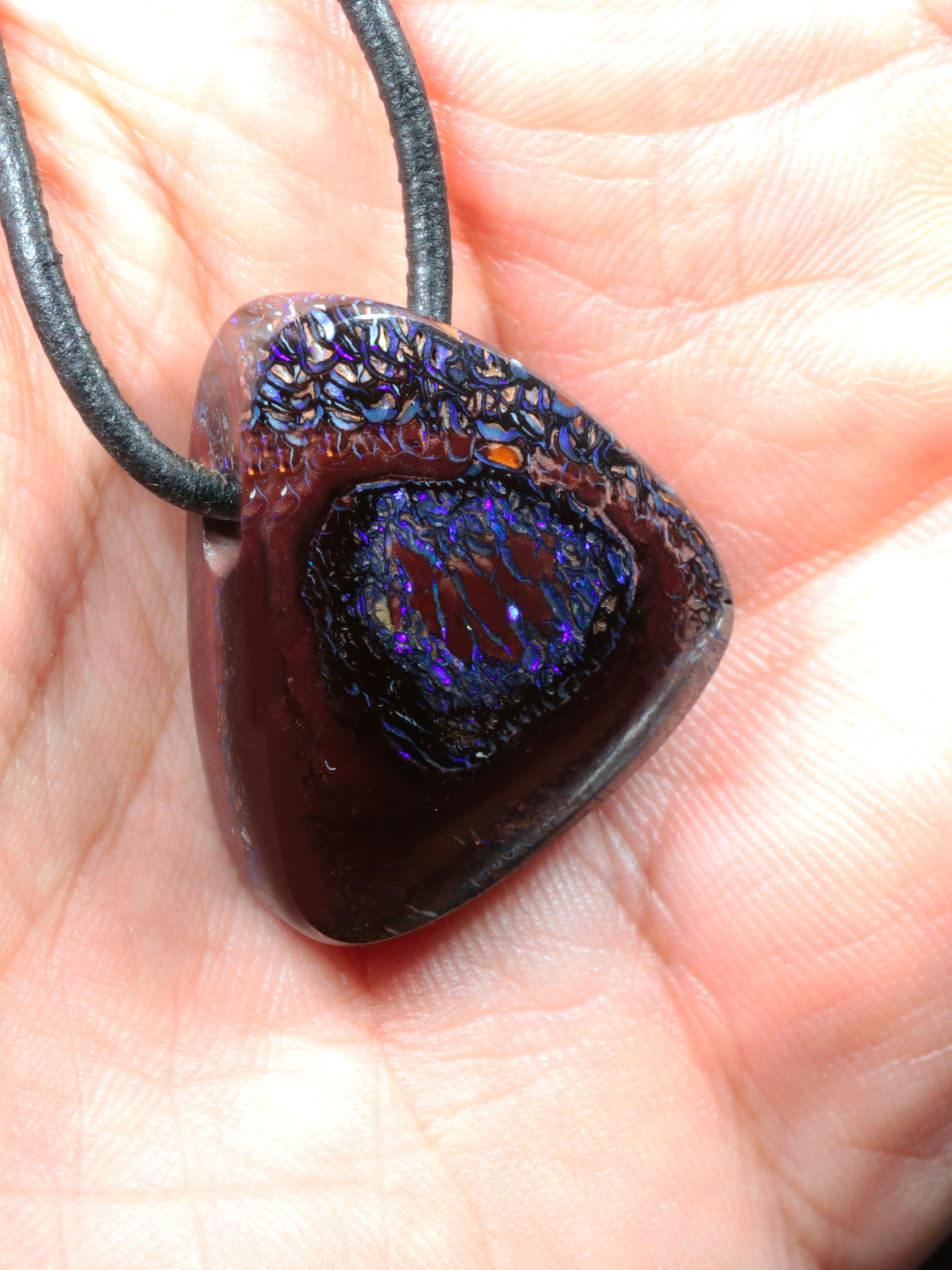 Boulder Opal Pendant