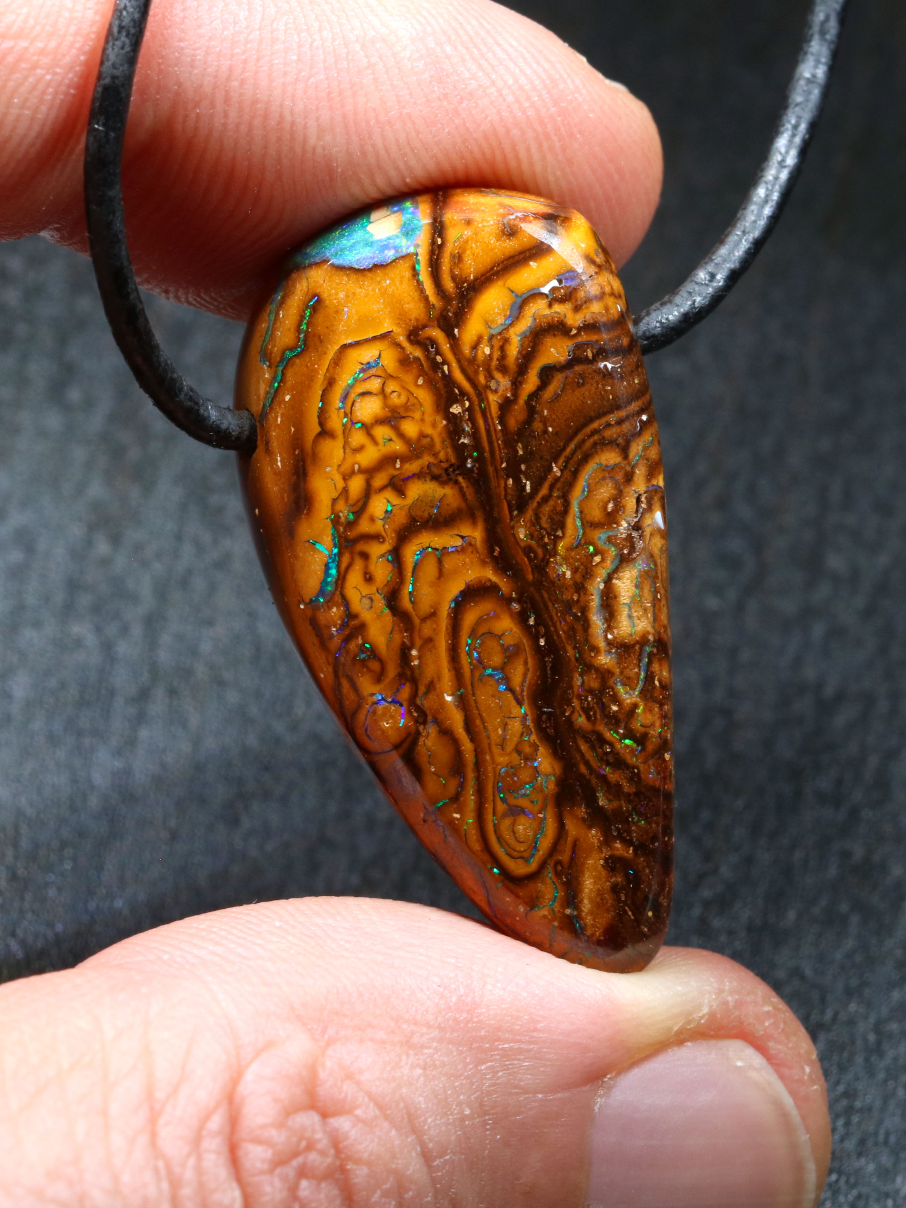 Boulder Opal Anhänger 