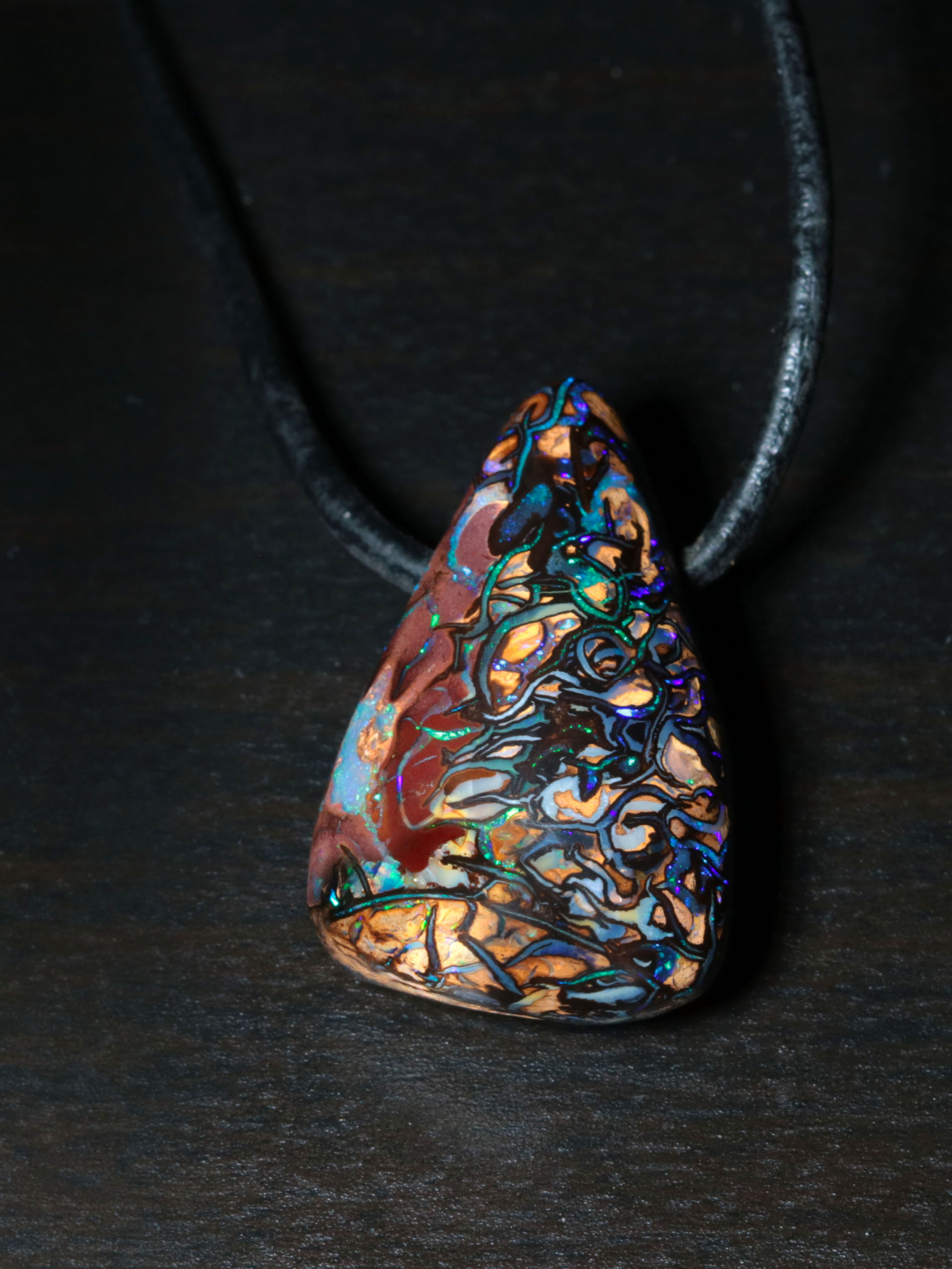 Boulder Opal Pendant