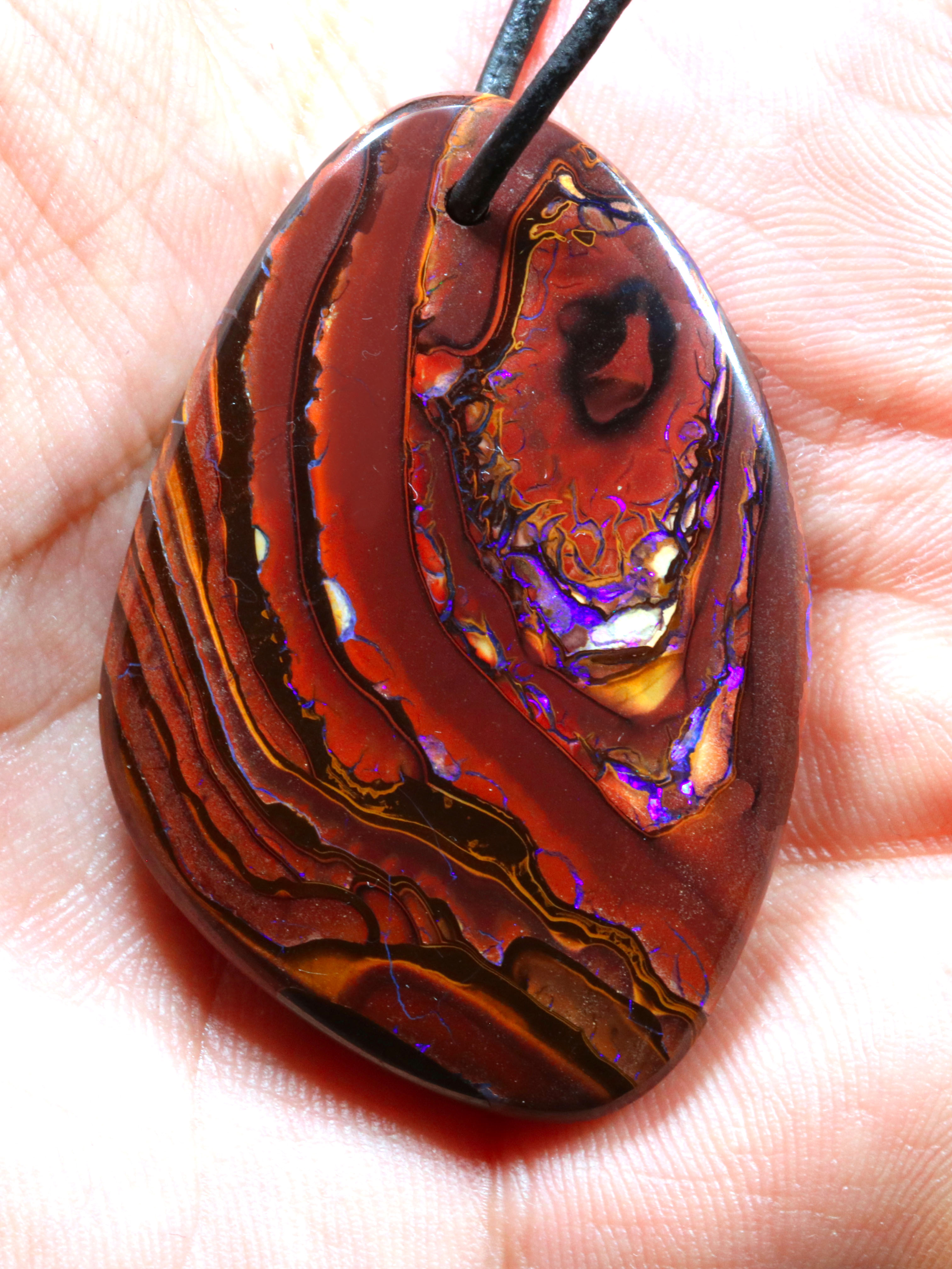 Boulder Opal Anhänger 