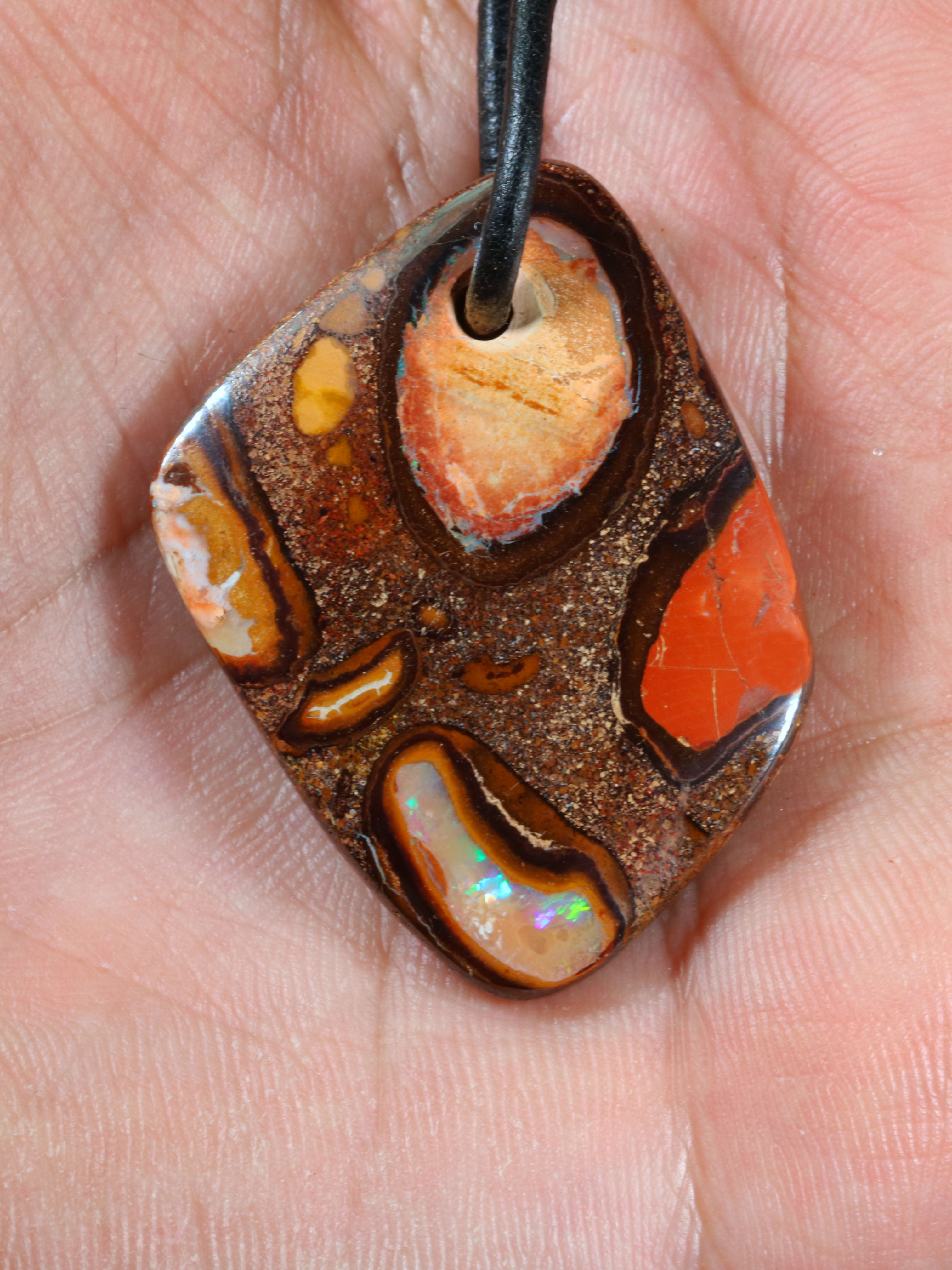 Boulder Opal Anhänger 