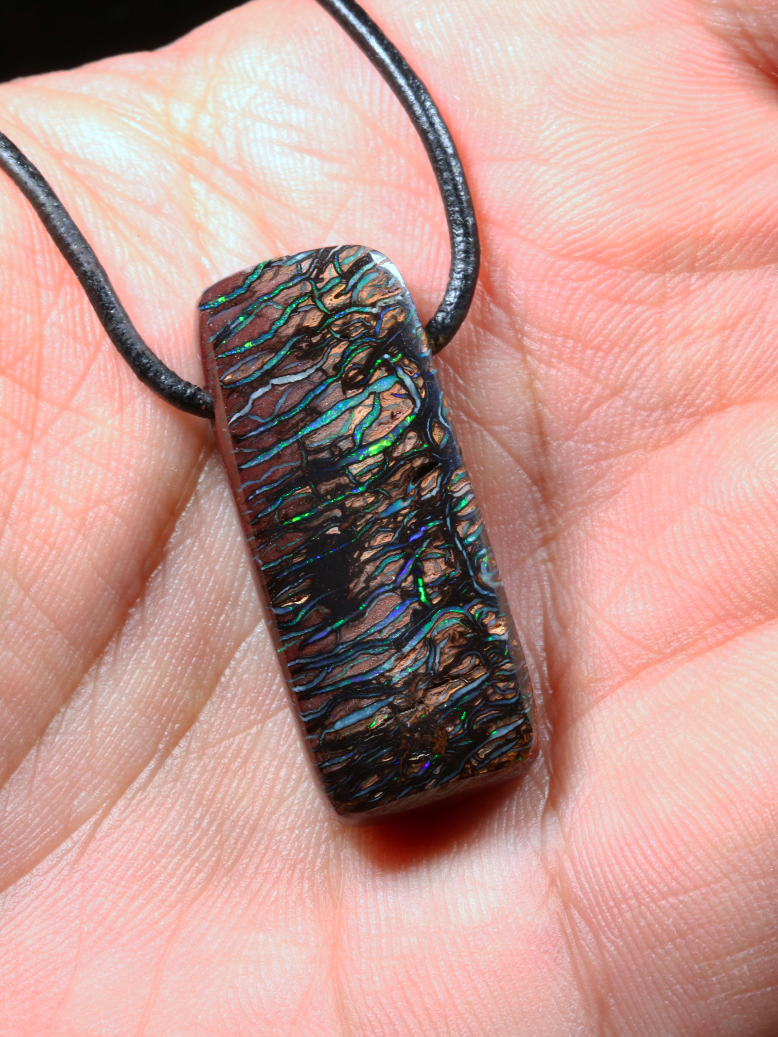 Boulder Opal Anhänger 