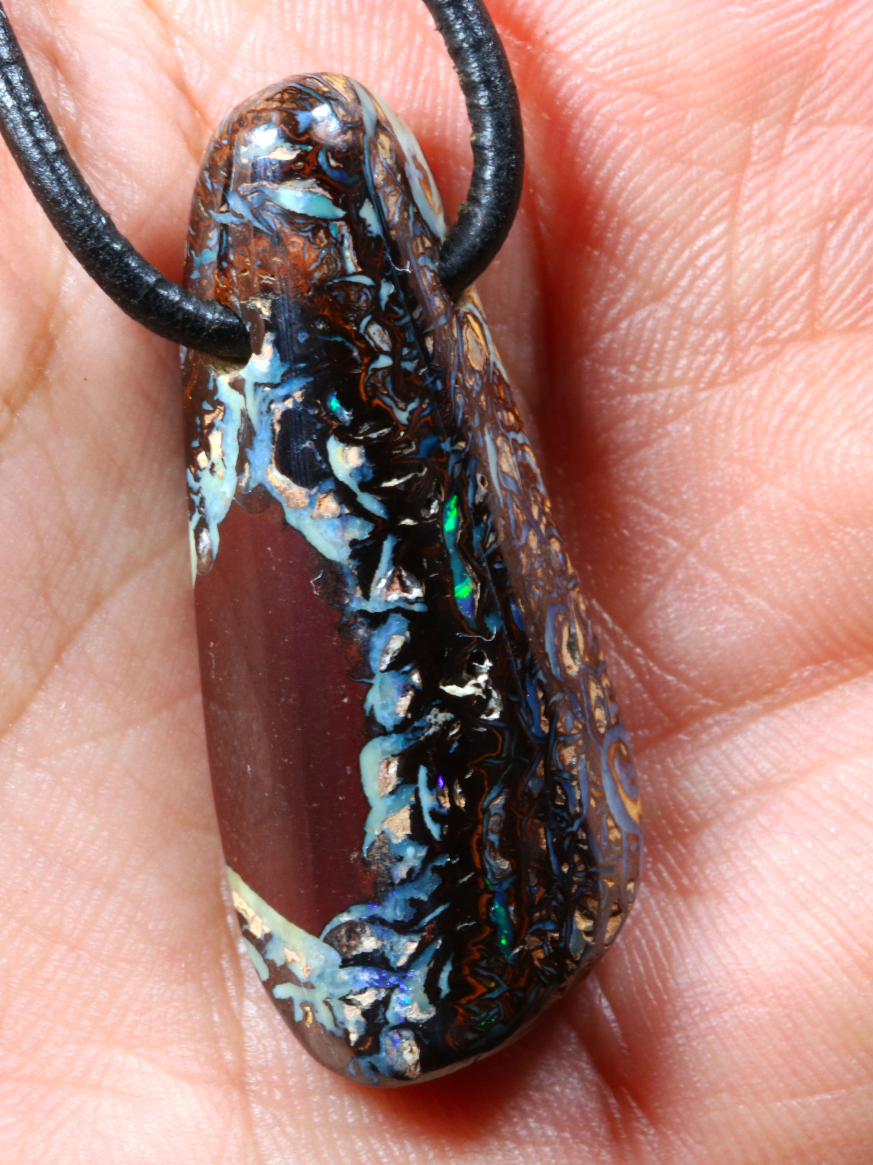 Boulder Opal Anhänger 