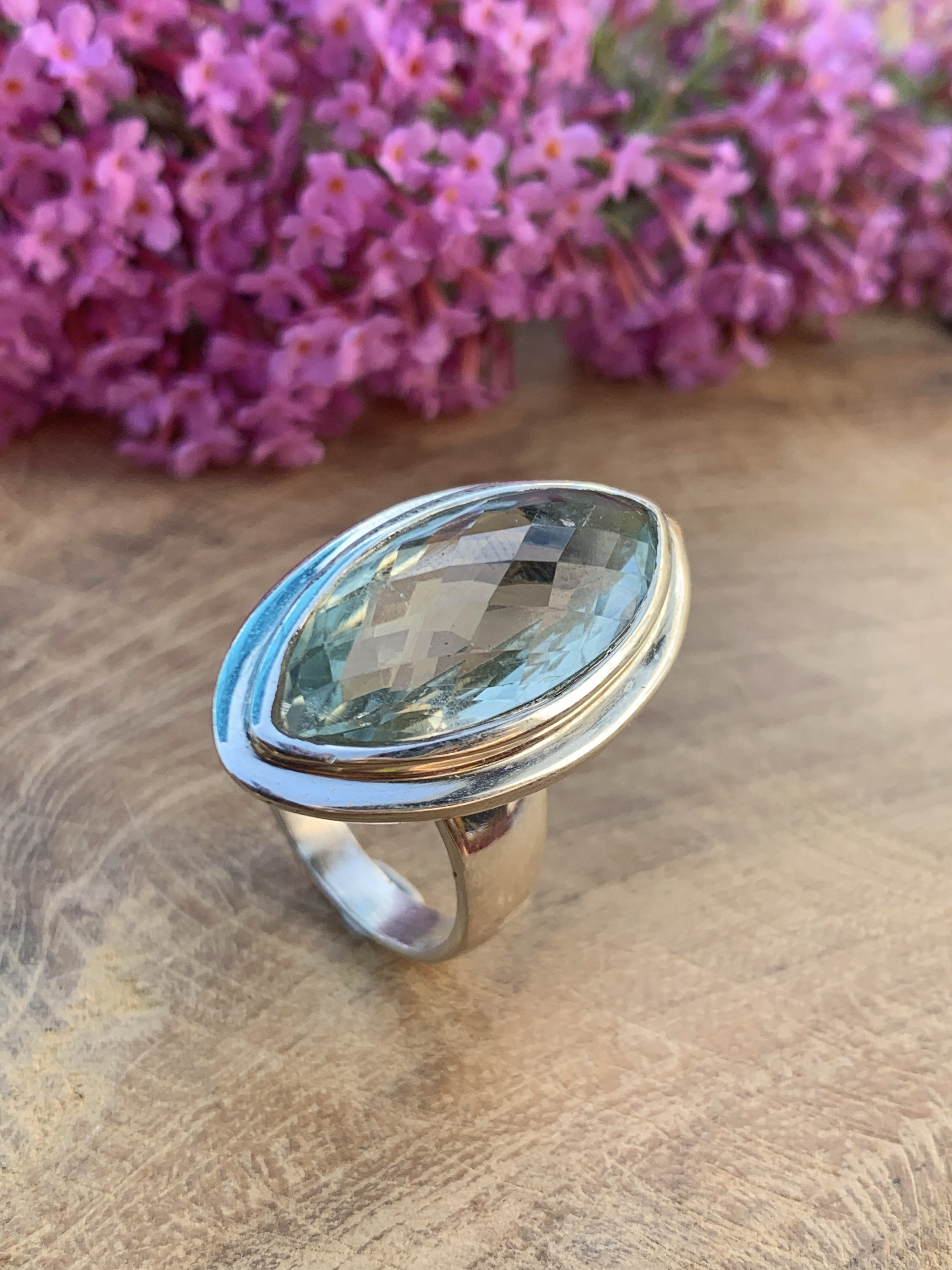 Prasiolith Ring - 52,5