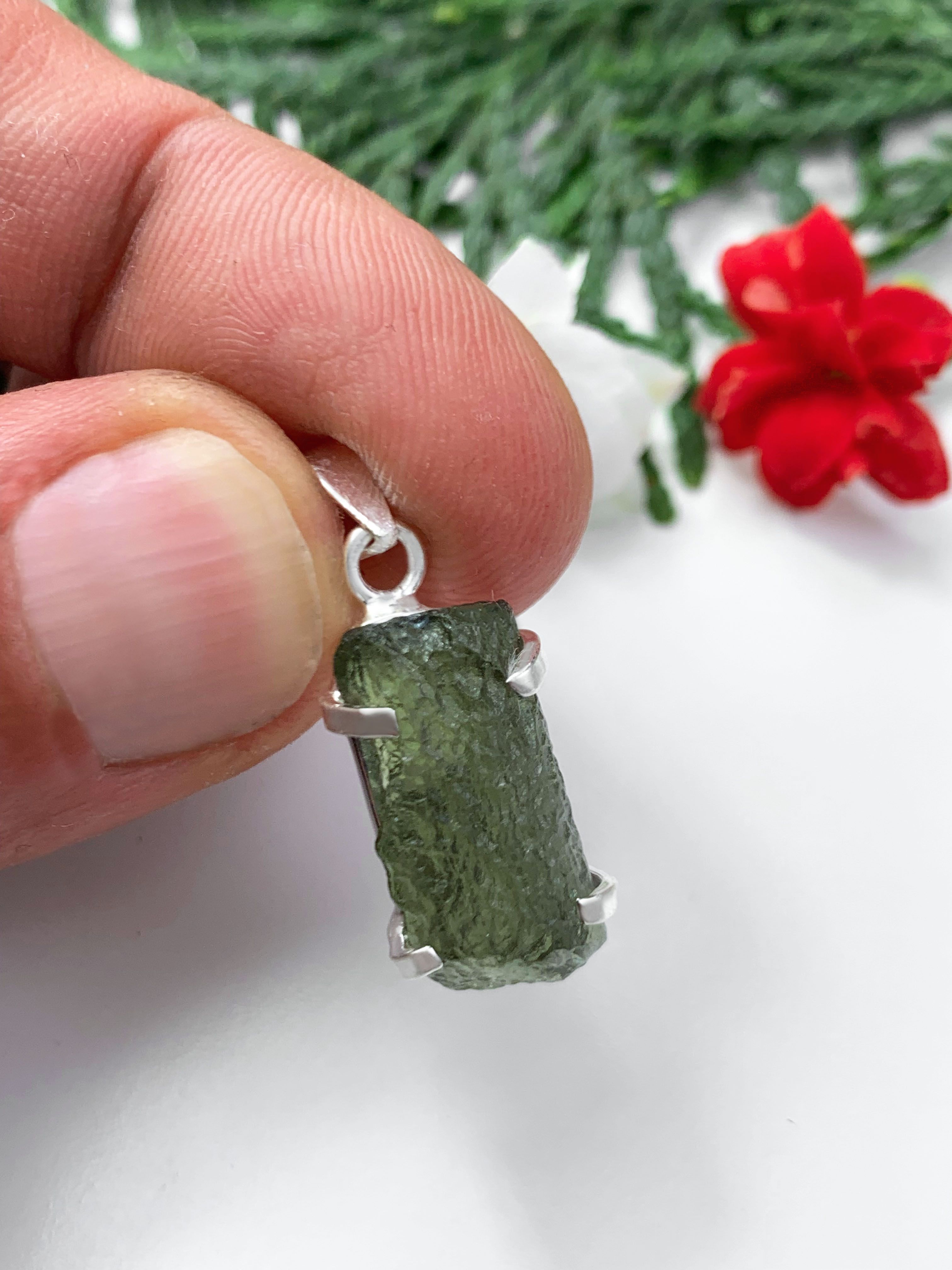 Moldavite Pendant