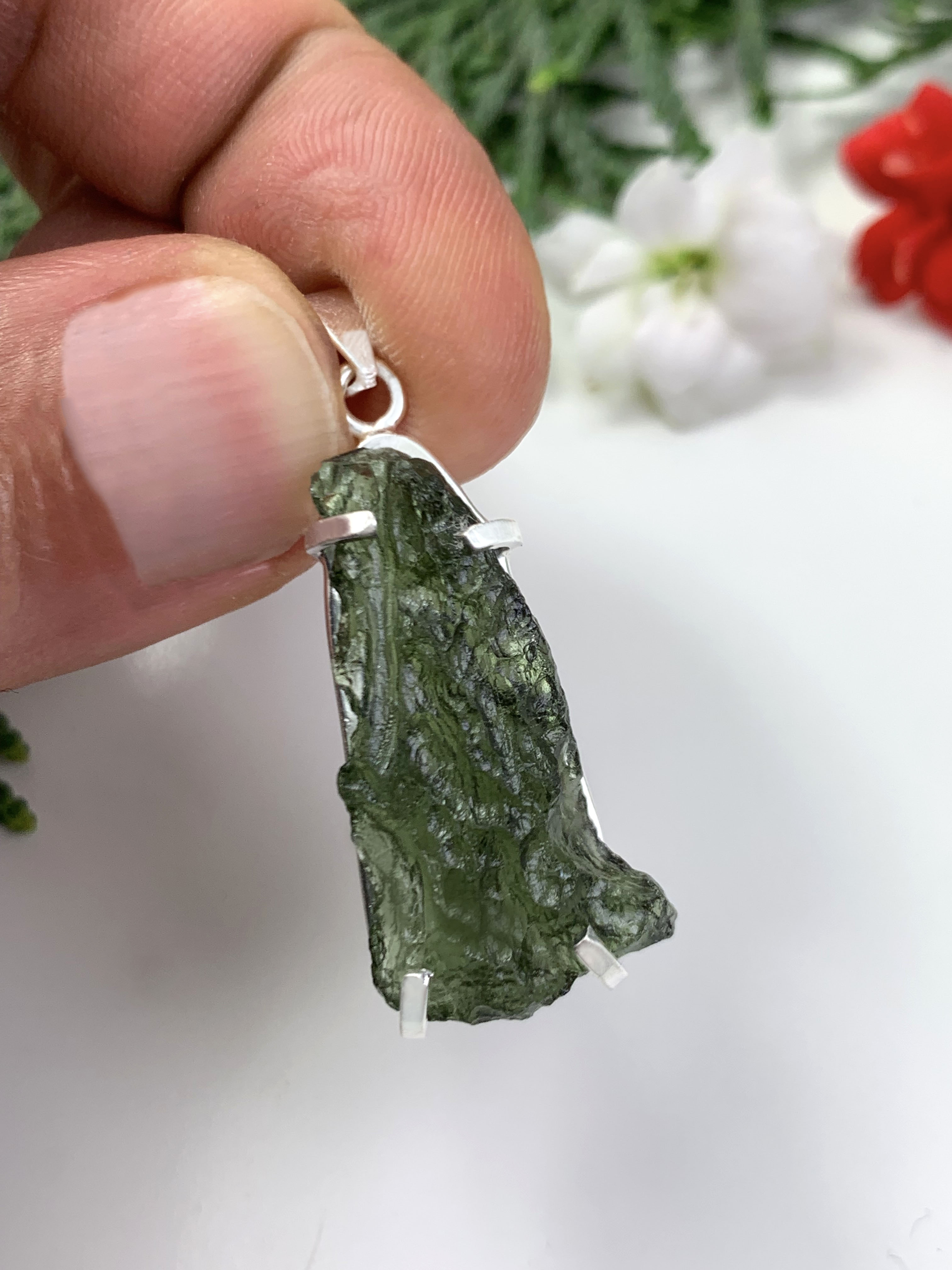 Moldavite Pendant