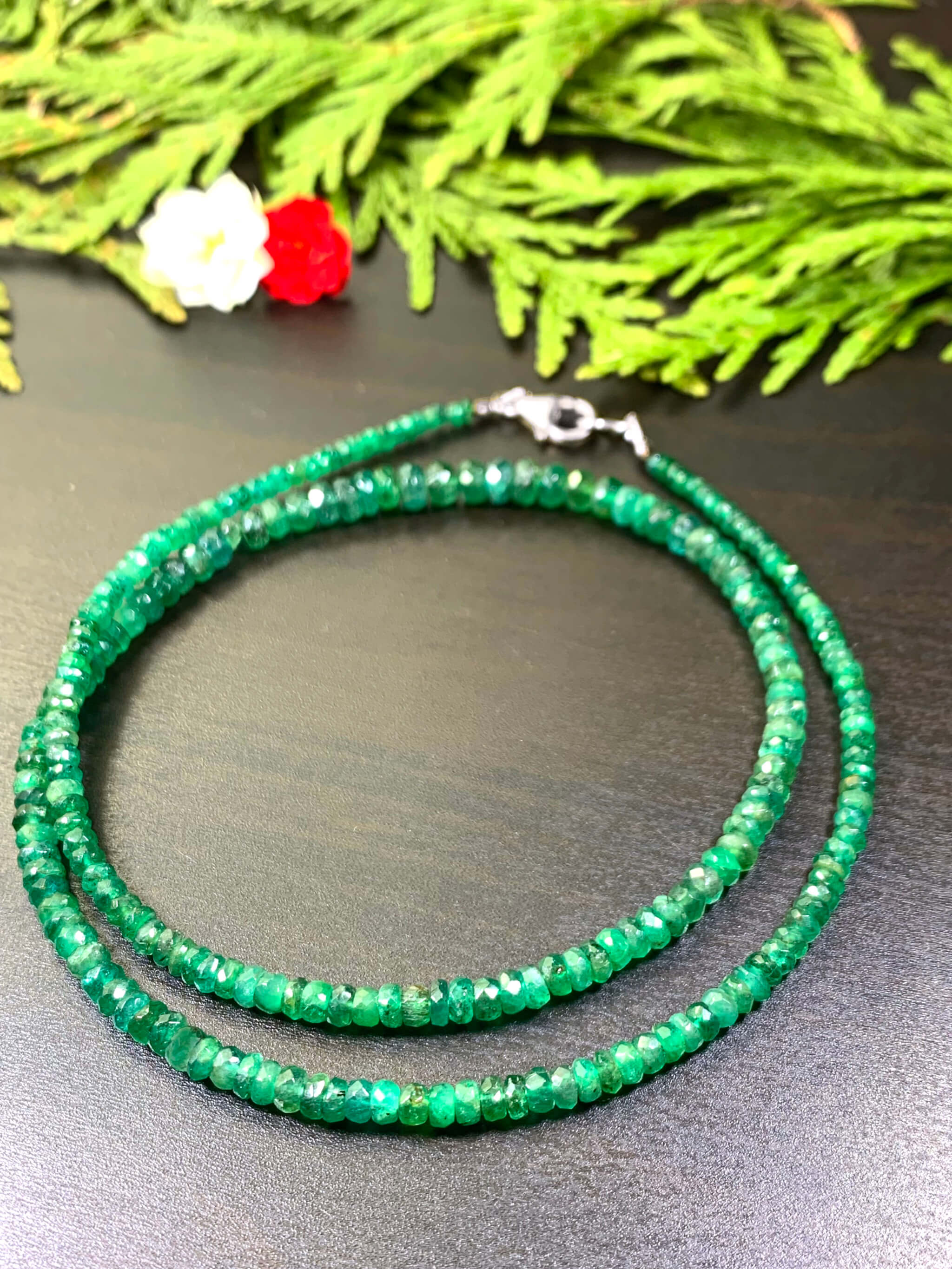 smaragd-kette-emerald-necklace-K00217 Smaragd Kette