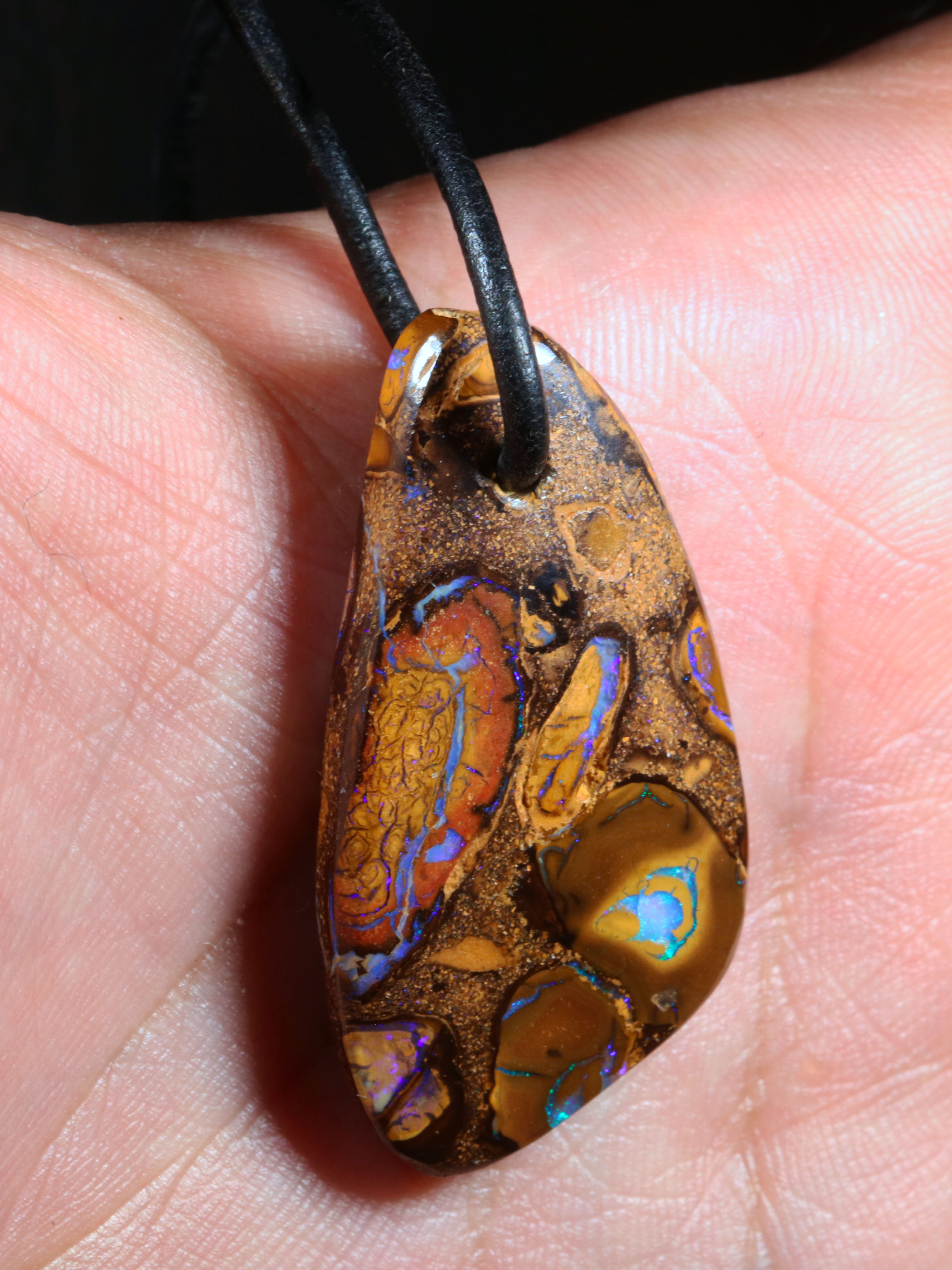 Boulder Opal Anhänger 