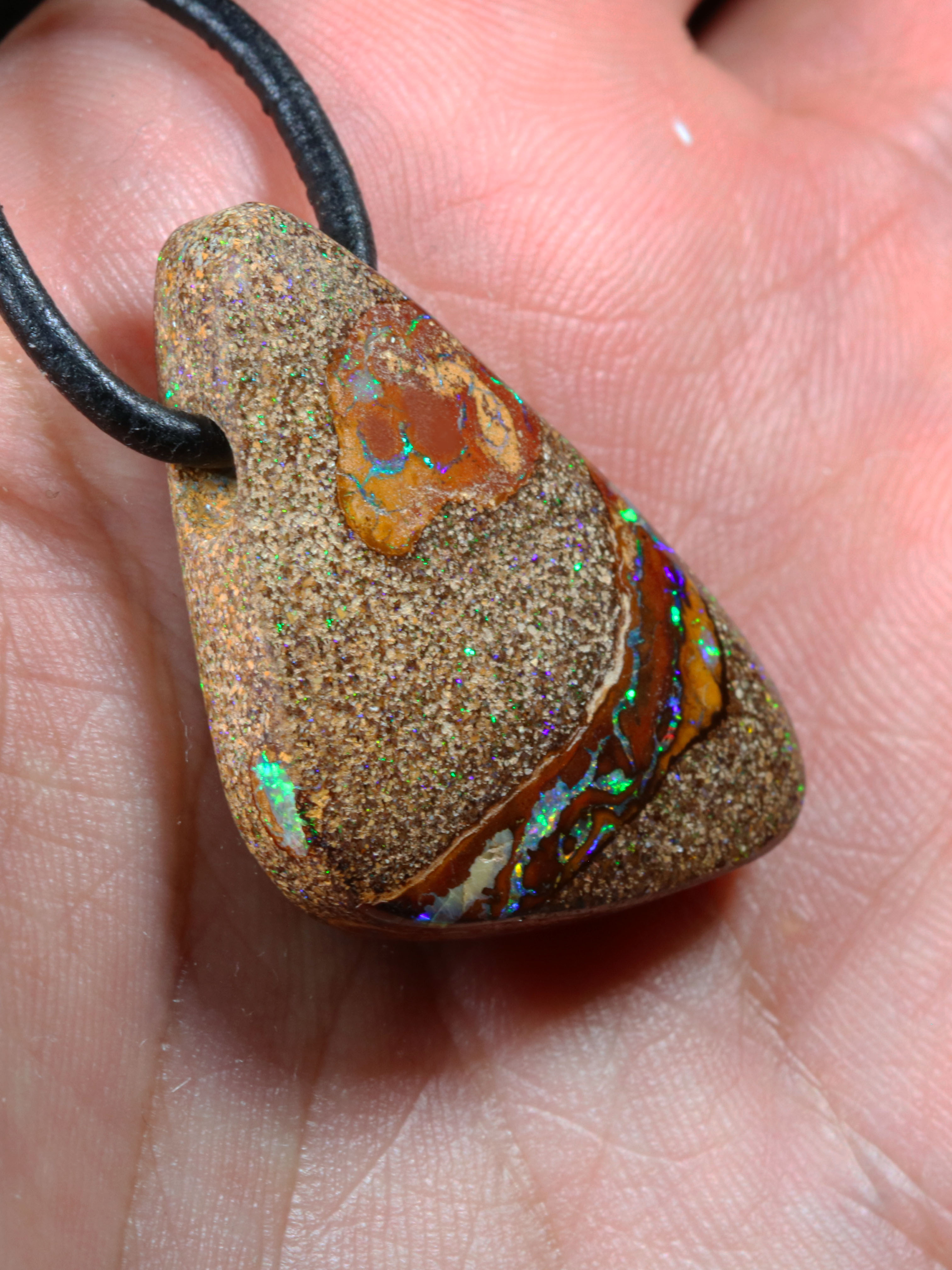 Boulder Opal Anhänger 