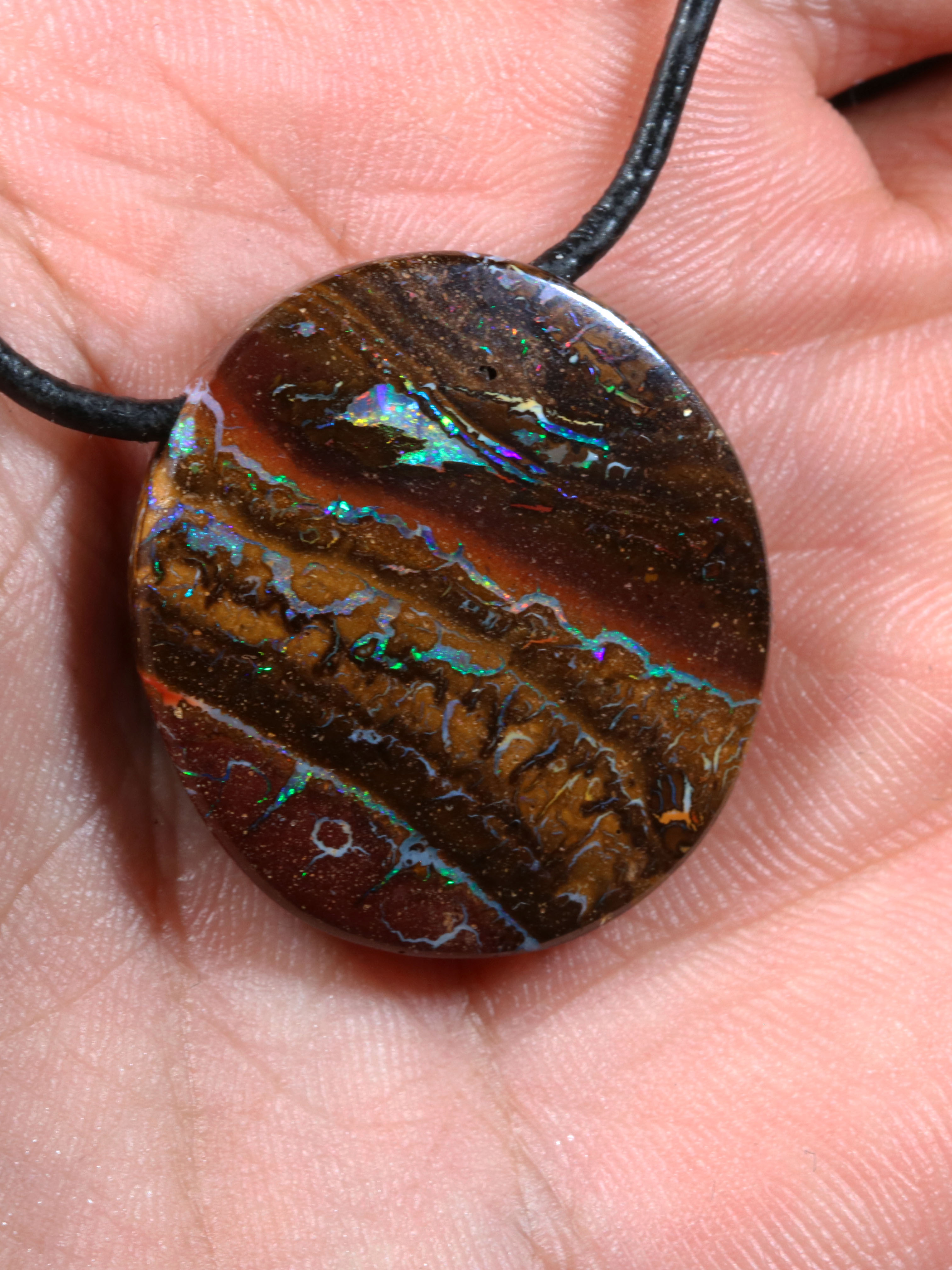 Boulder Opal Anhänger 