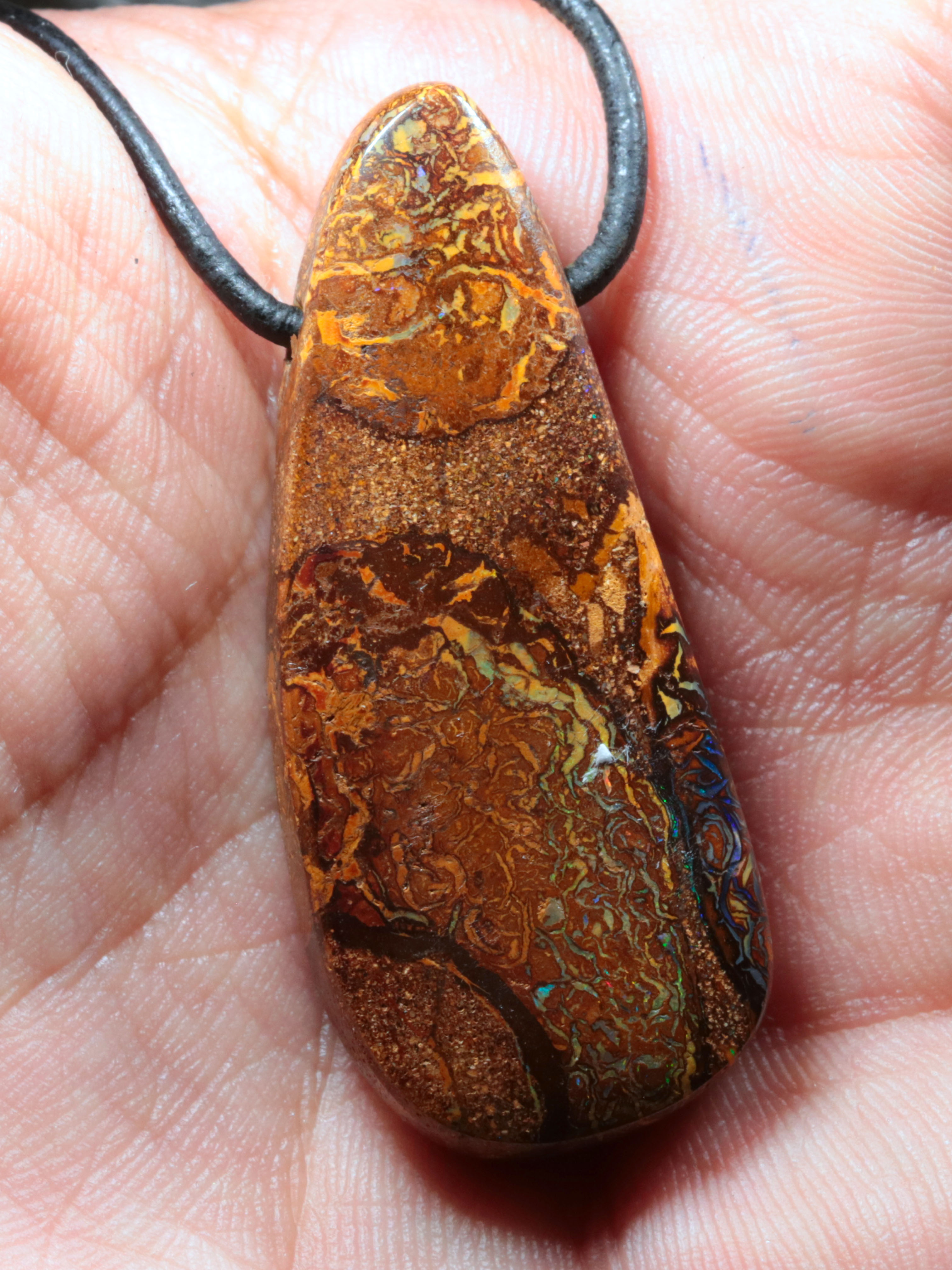 Boulder Opal Anhänger 