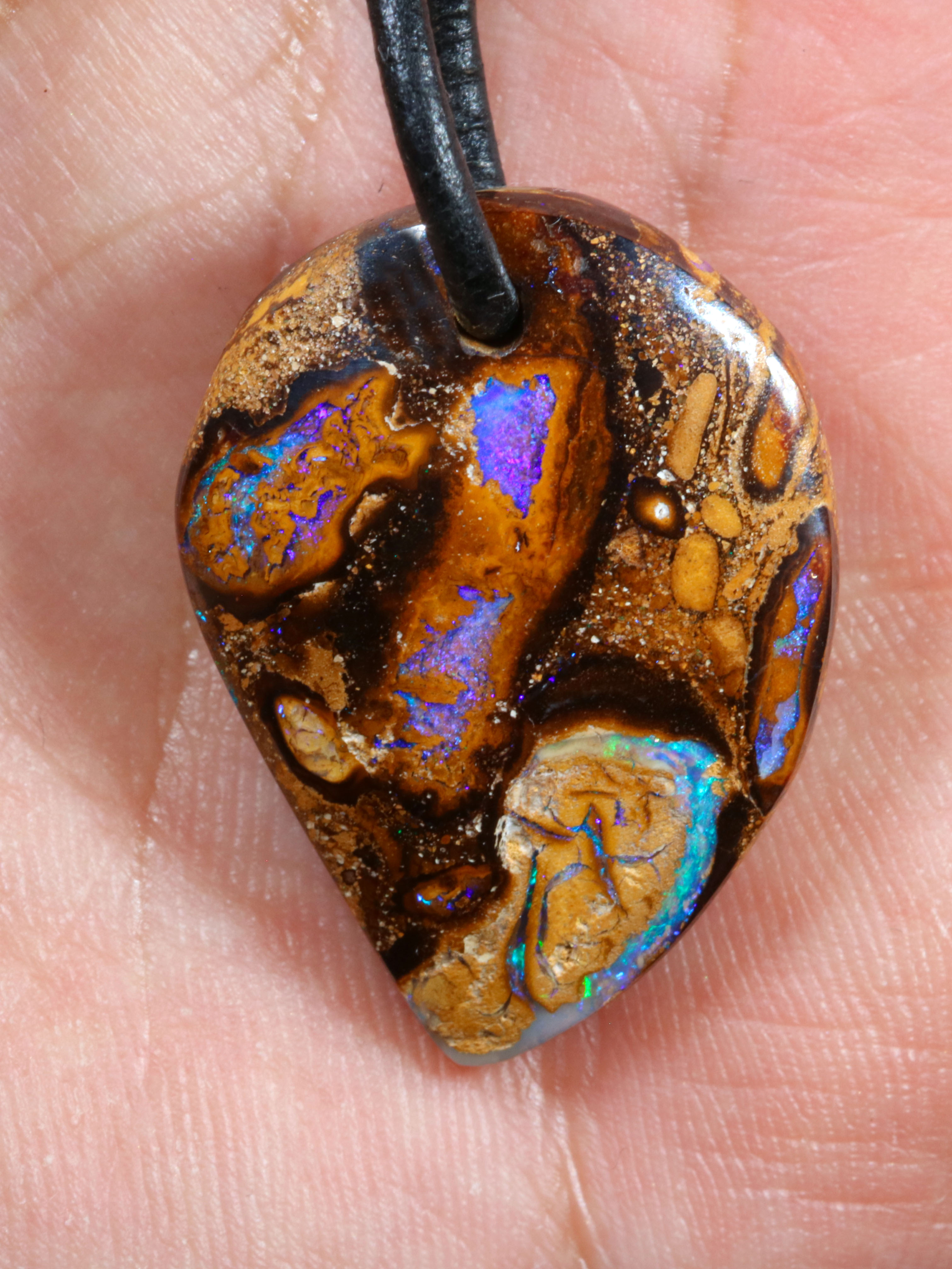 Boulder Opal Pendant