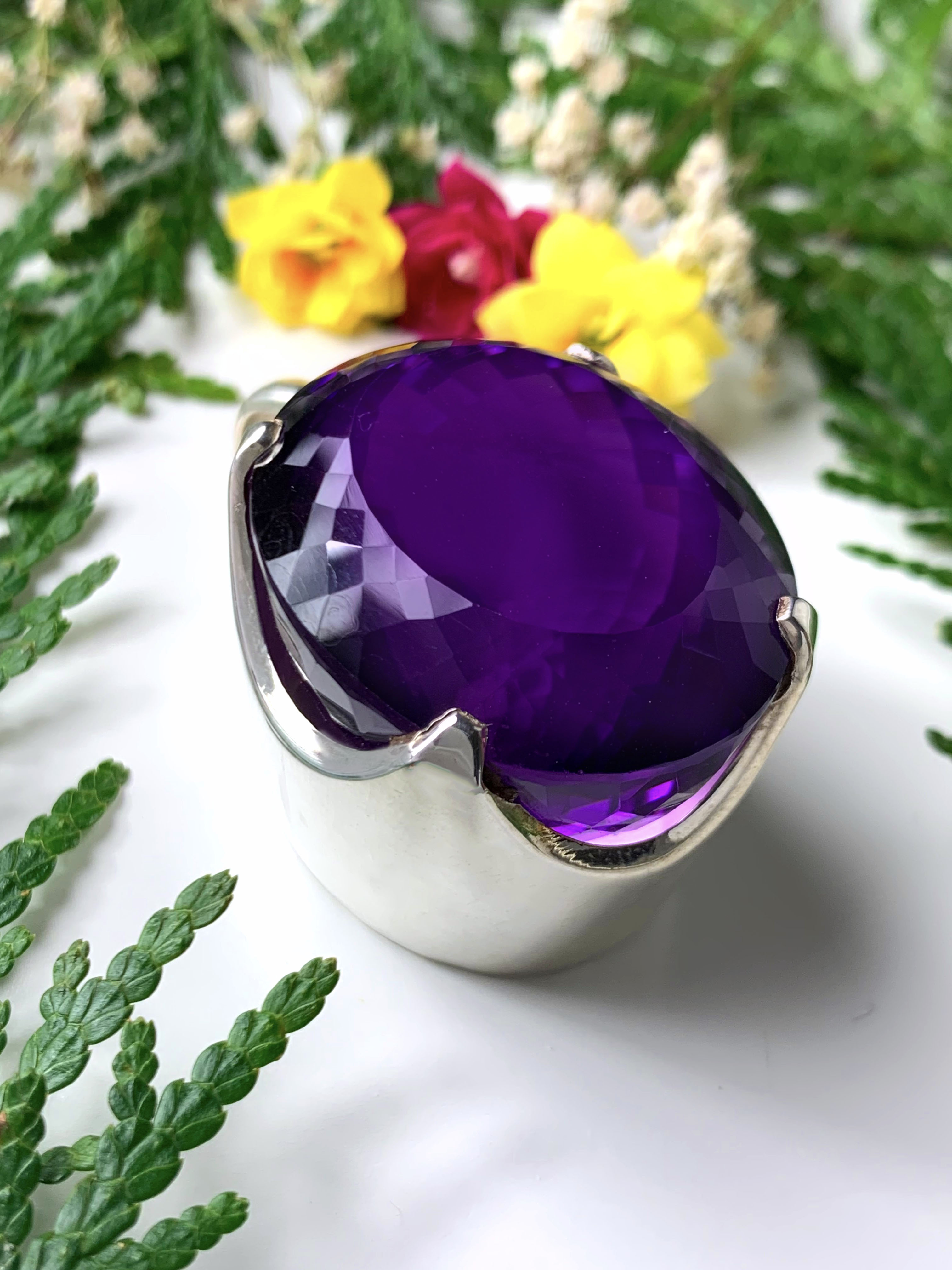 amethyst-anhaenger-amethyst-pendant-ah04402-3 Amethyst Anhänger TOP Afrika - XL