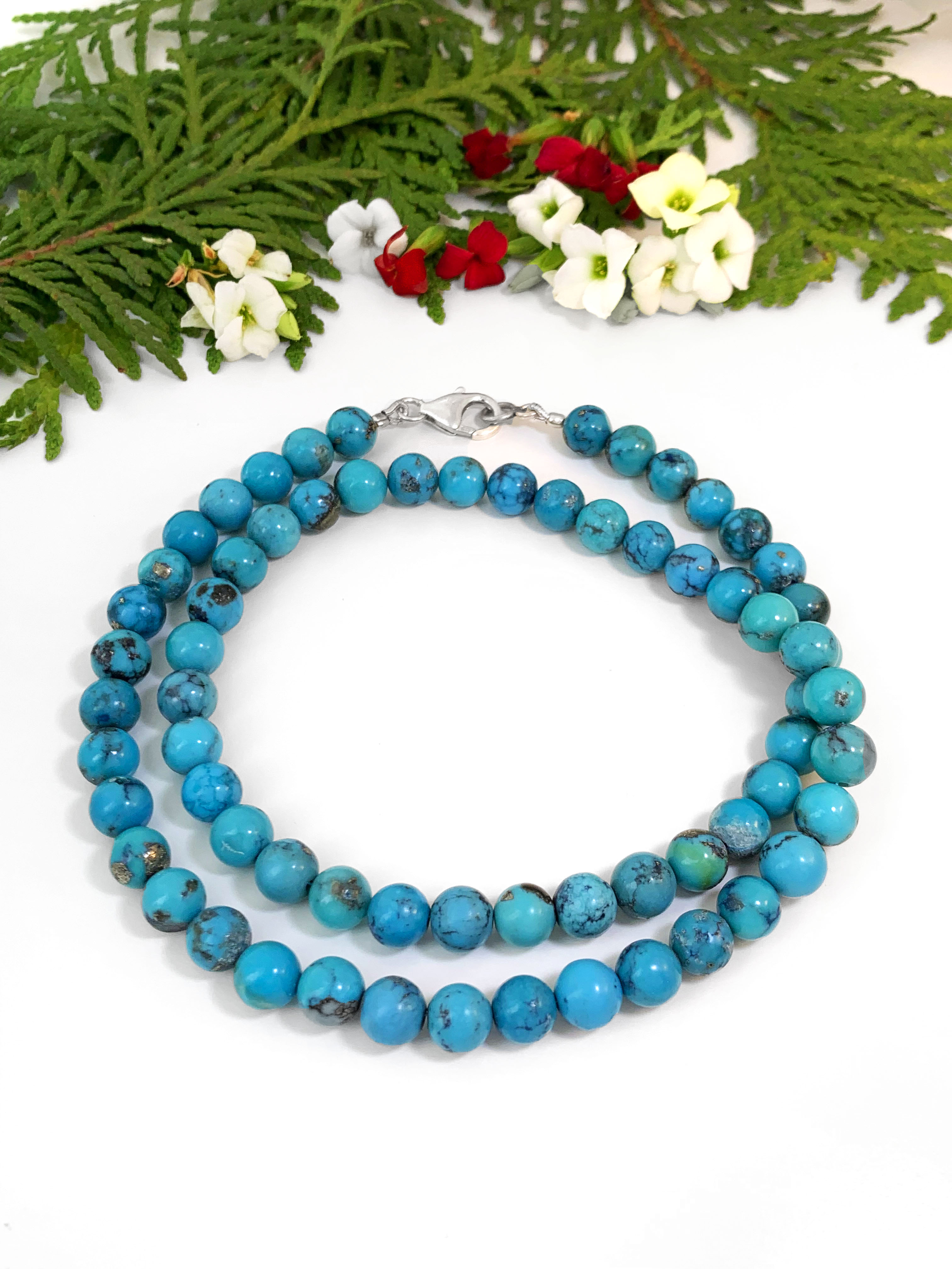 tuerkis-kette-turquoise-necklace-sleeping-beauty-echte-tuerkis-arizona-k00171 Türkis Kette - Arizona