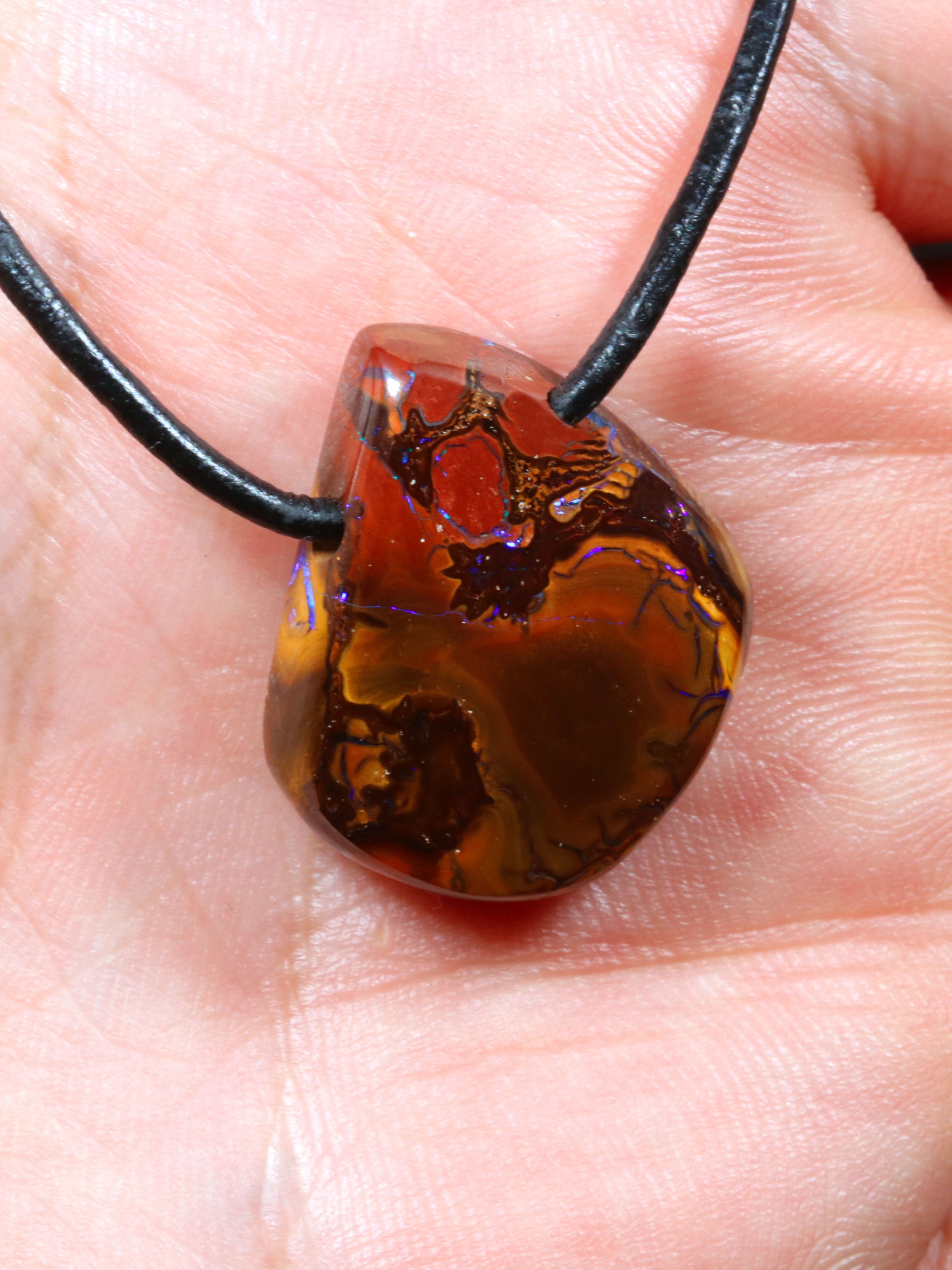 Boulder Opal Anhänger 