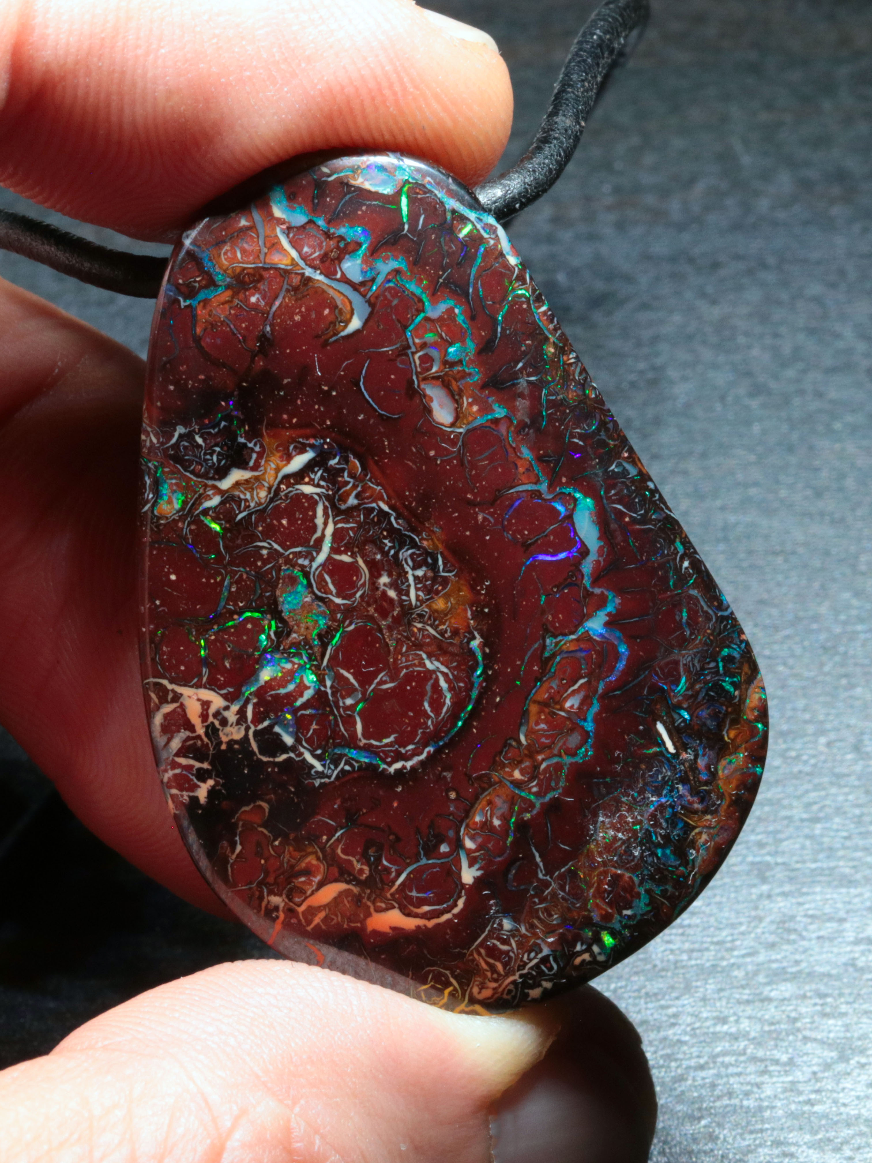 Boulder Opal Anhänger 